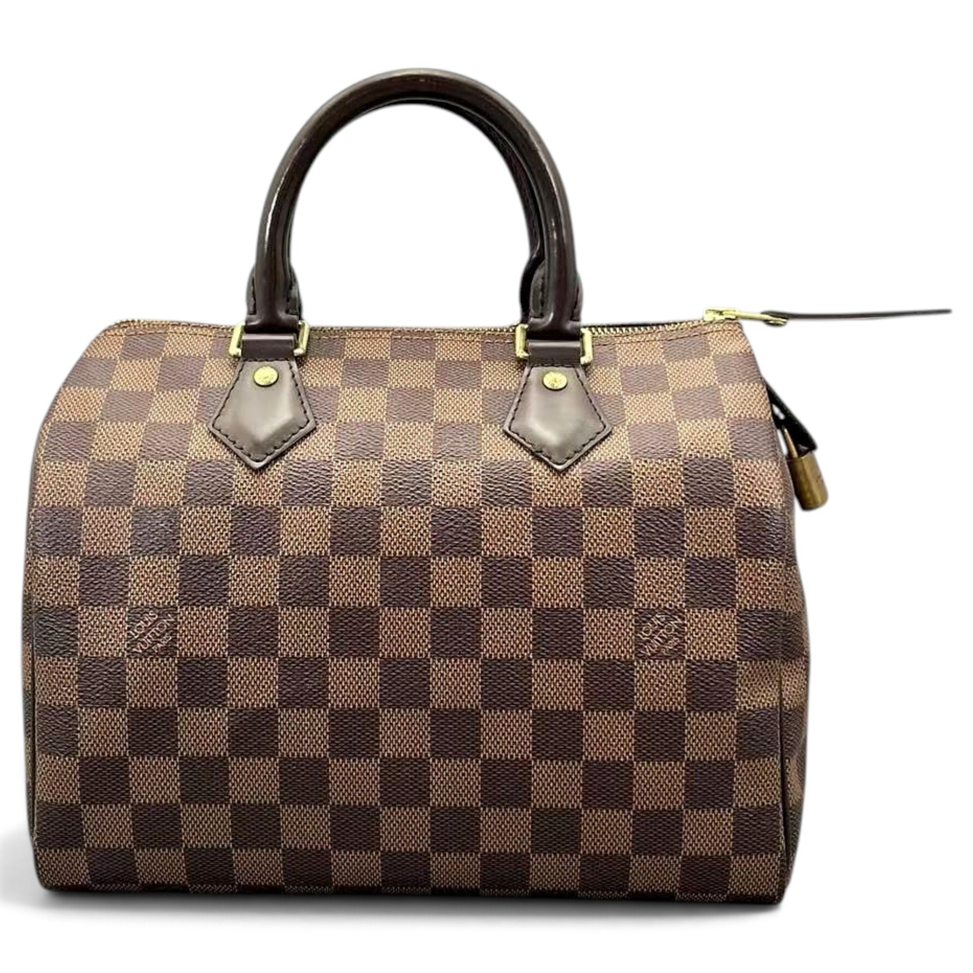 Speedy leather handbag