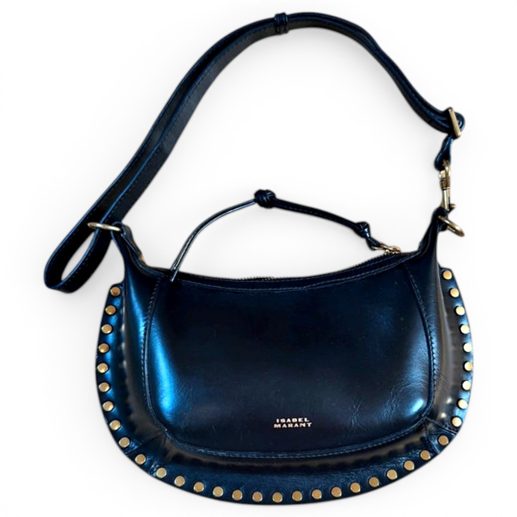 Oskan Moon leather handbag