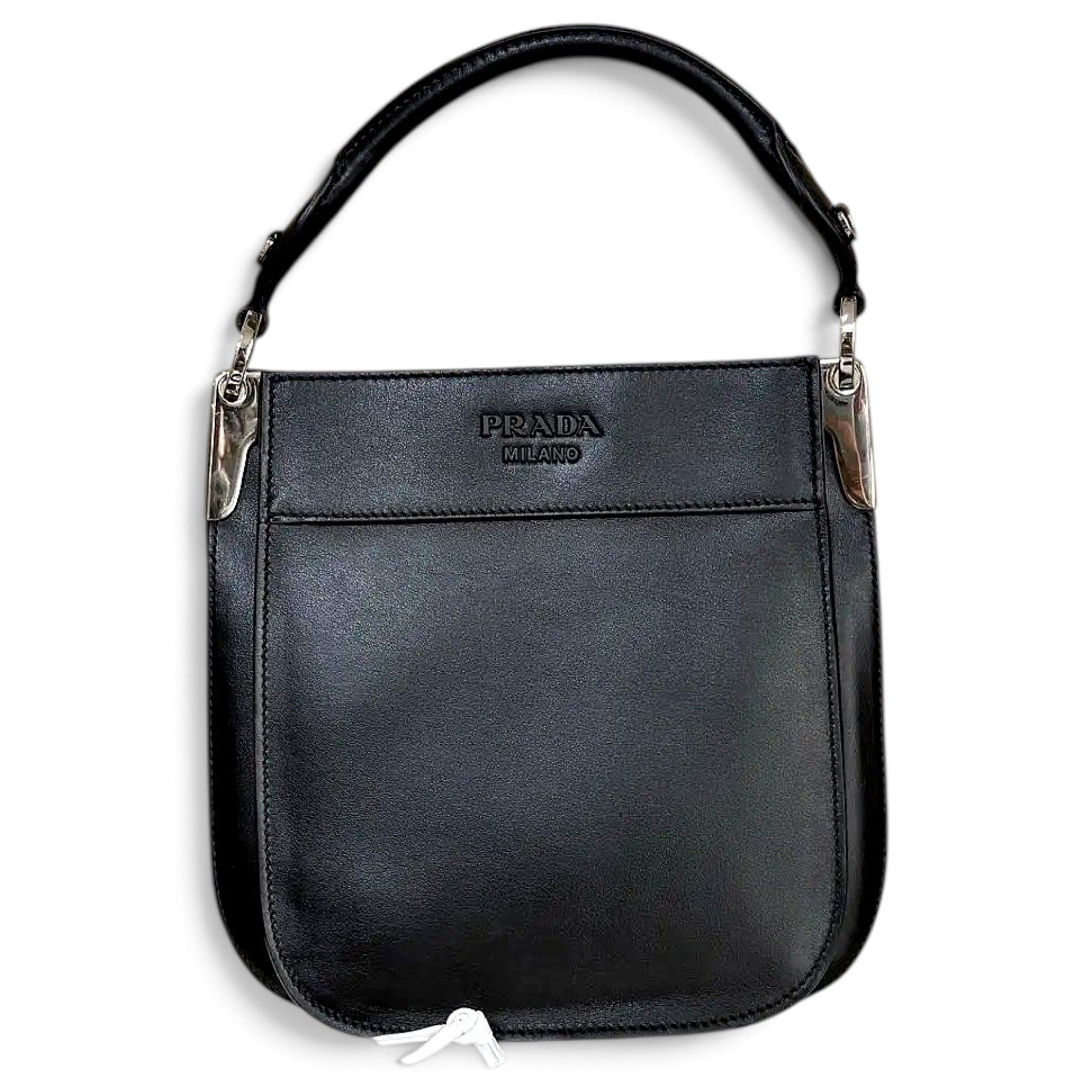 Panier leather handbag