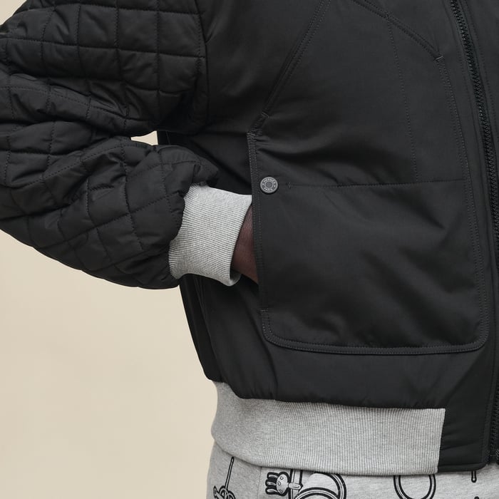 Gris Byzantin "Cahier Du Colporteur" Reversible Jacket