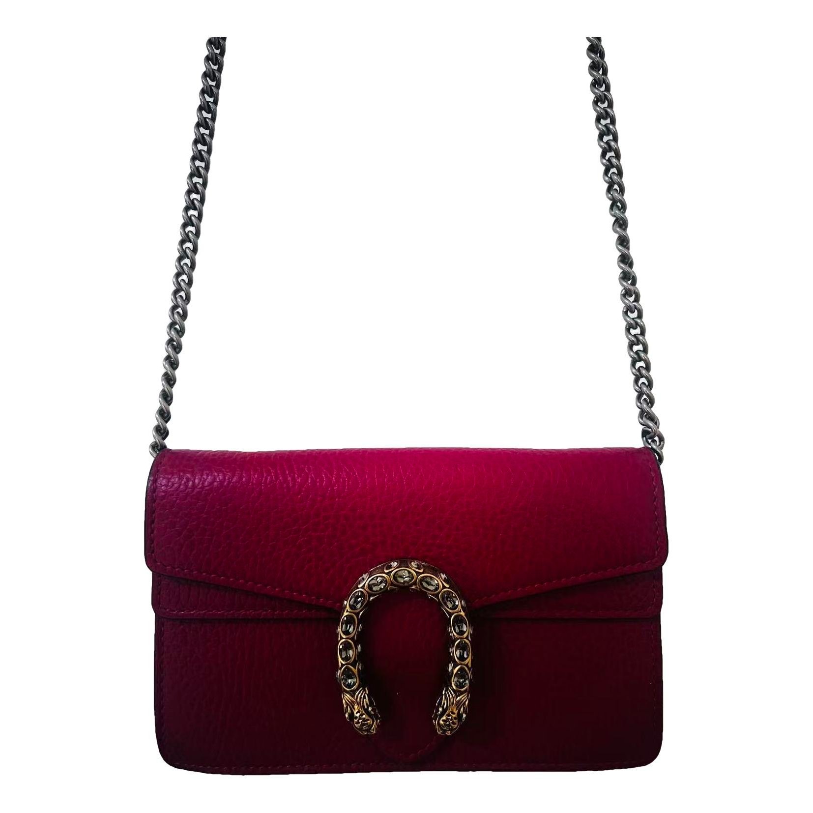 Dionysus Super Mini leather handbag