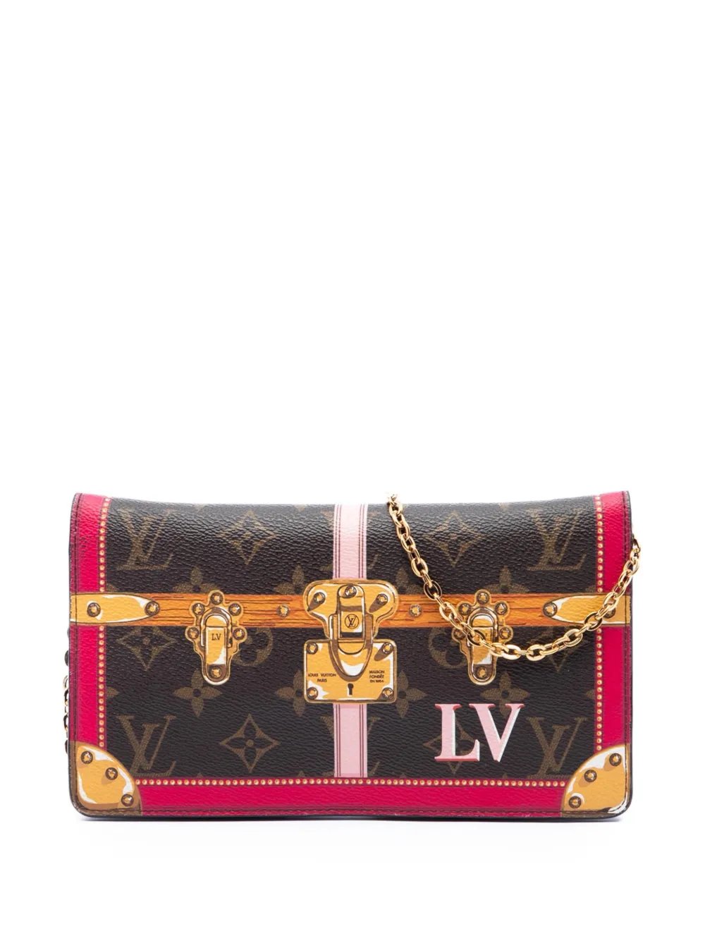 2018 Monogram Summer Trunks Pochette Weekend crossbody bag
