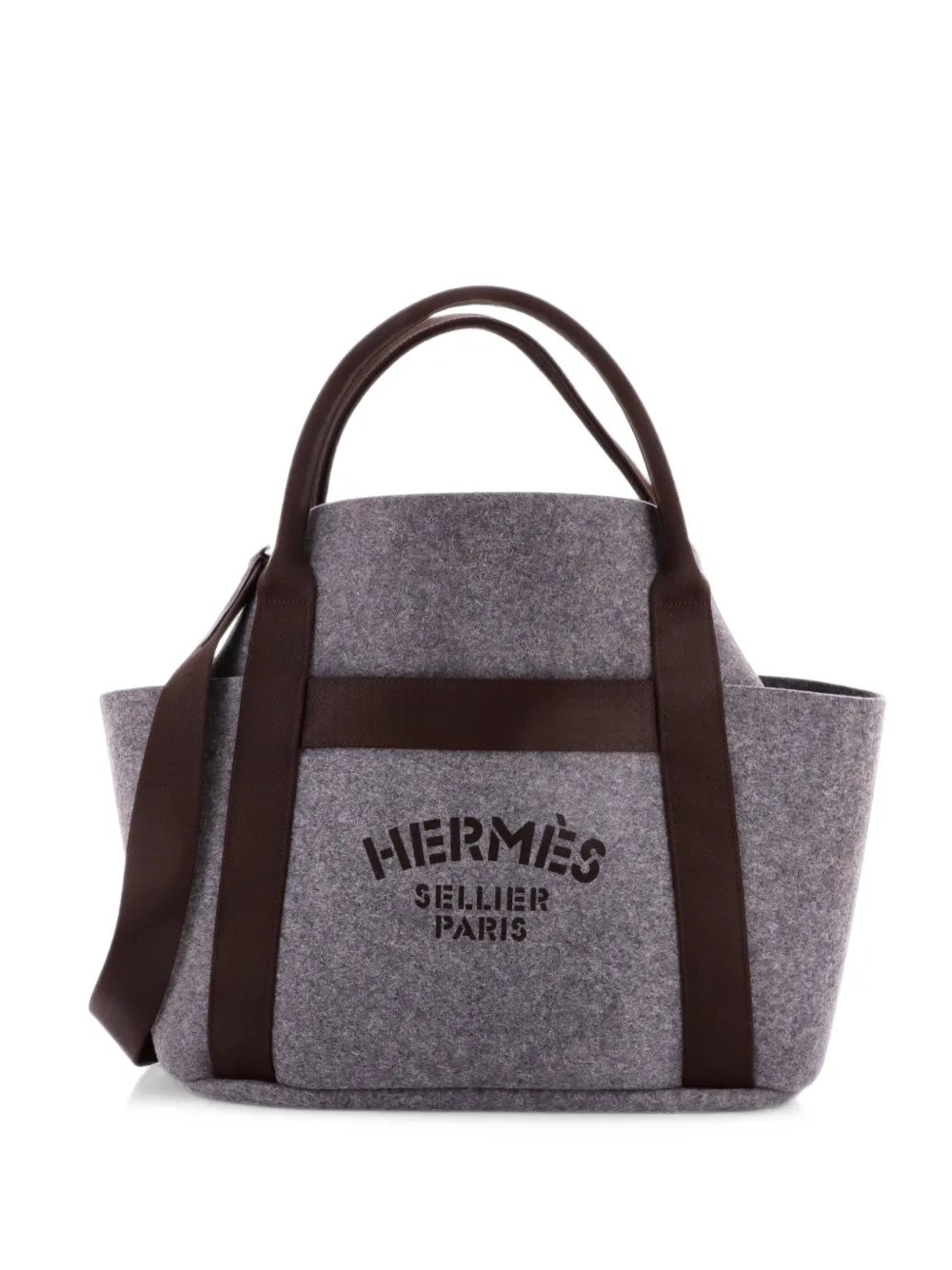Sac De Pansage Groom Handbag Felt shoulder bag
