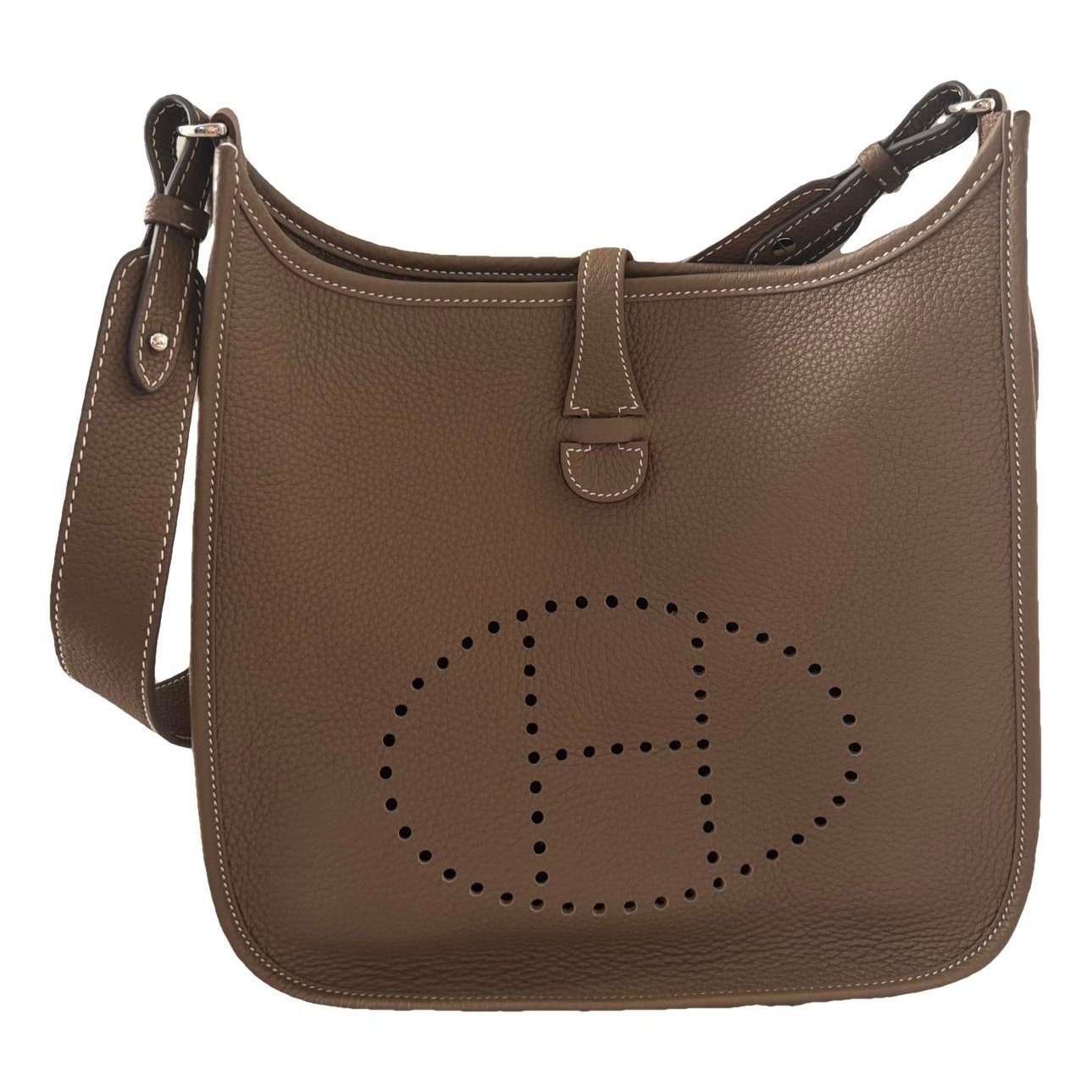 Hermes Evelyne leather crossbody bag