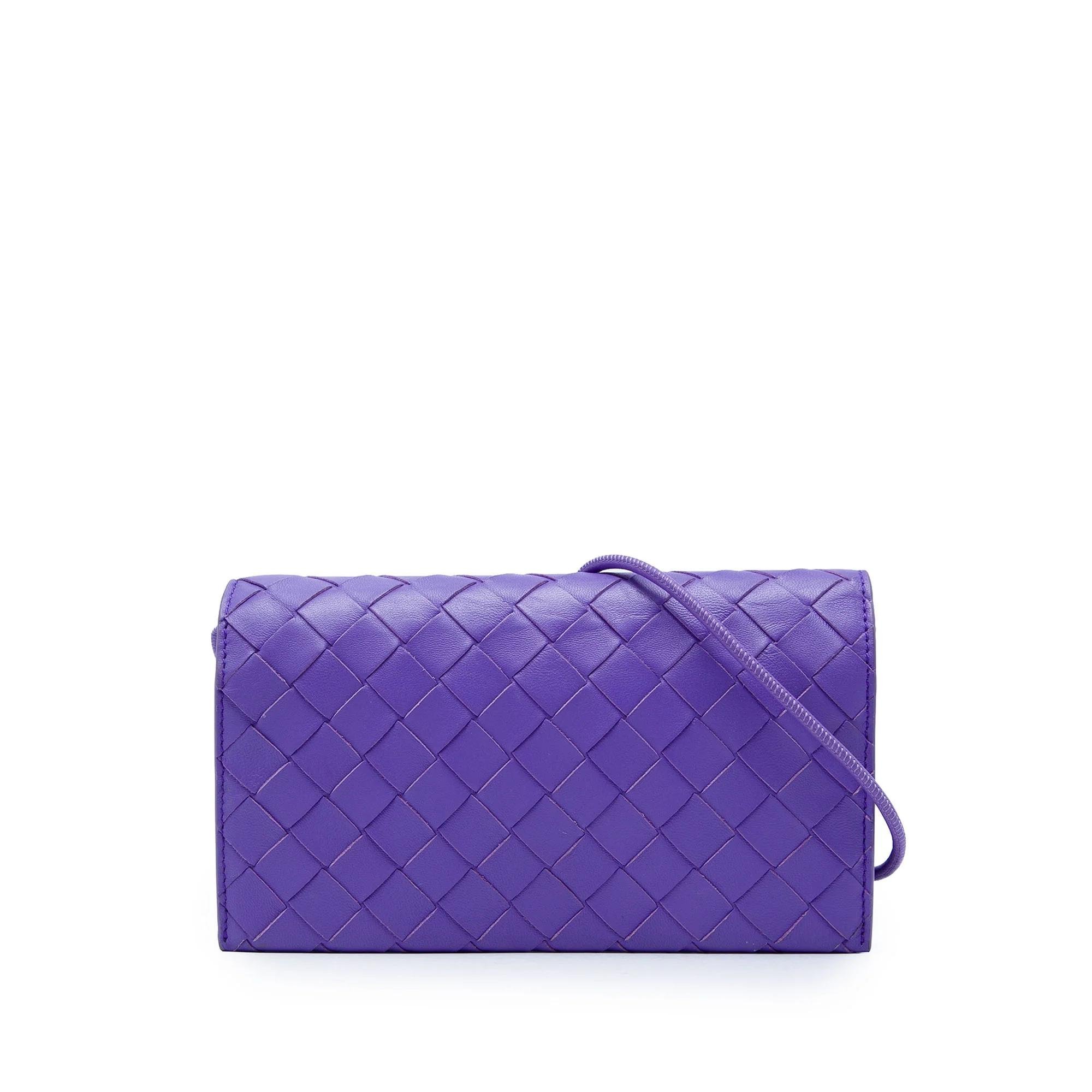 Veneta leather crossbody bag
