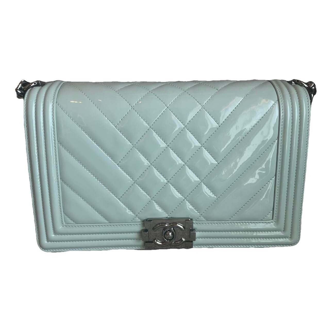 Boy patent leather crossbody bag