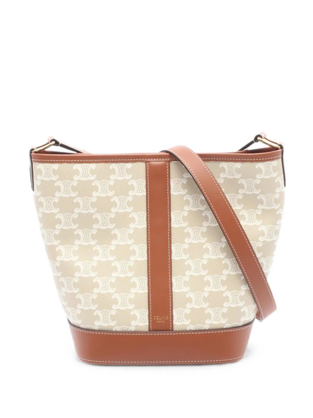 2010s small Triomphe bucket bag