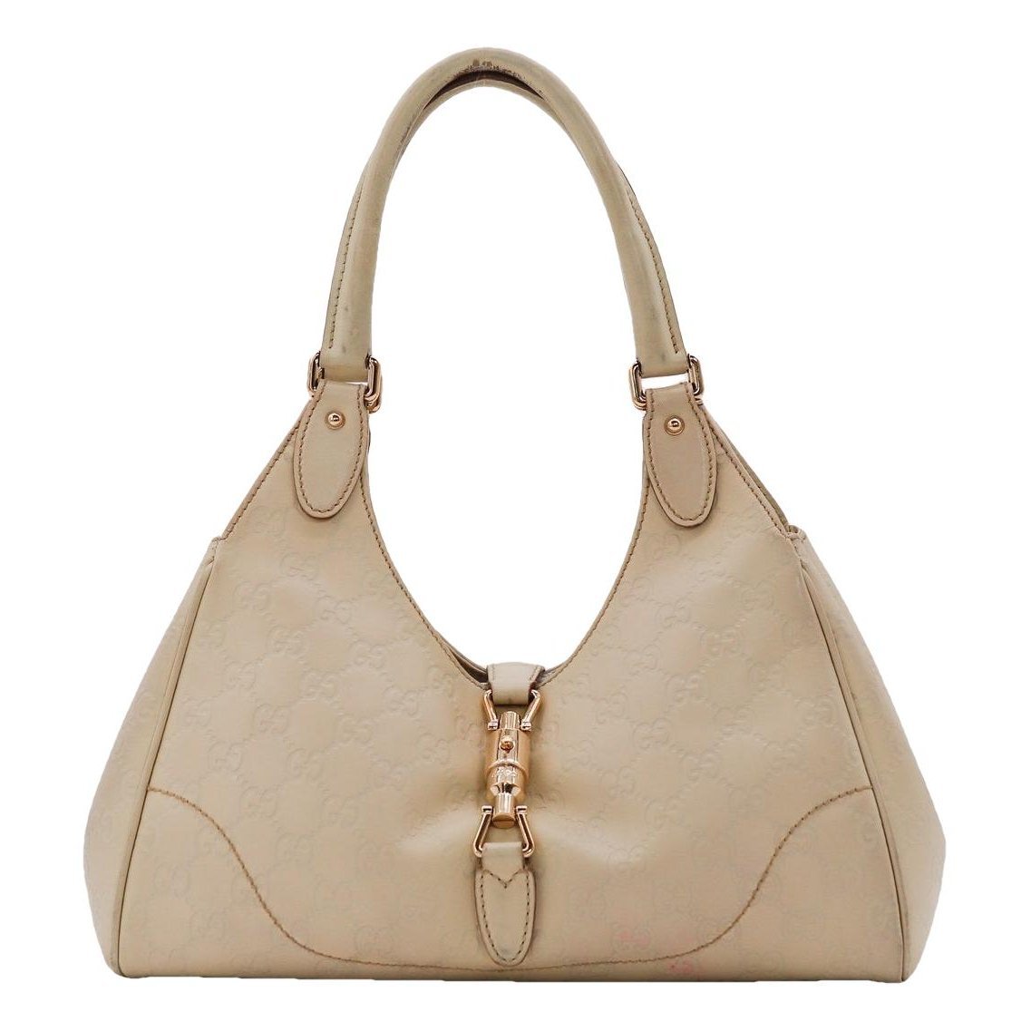 Hobo leather handbag