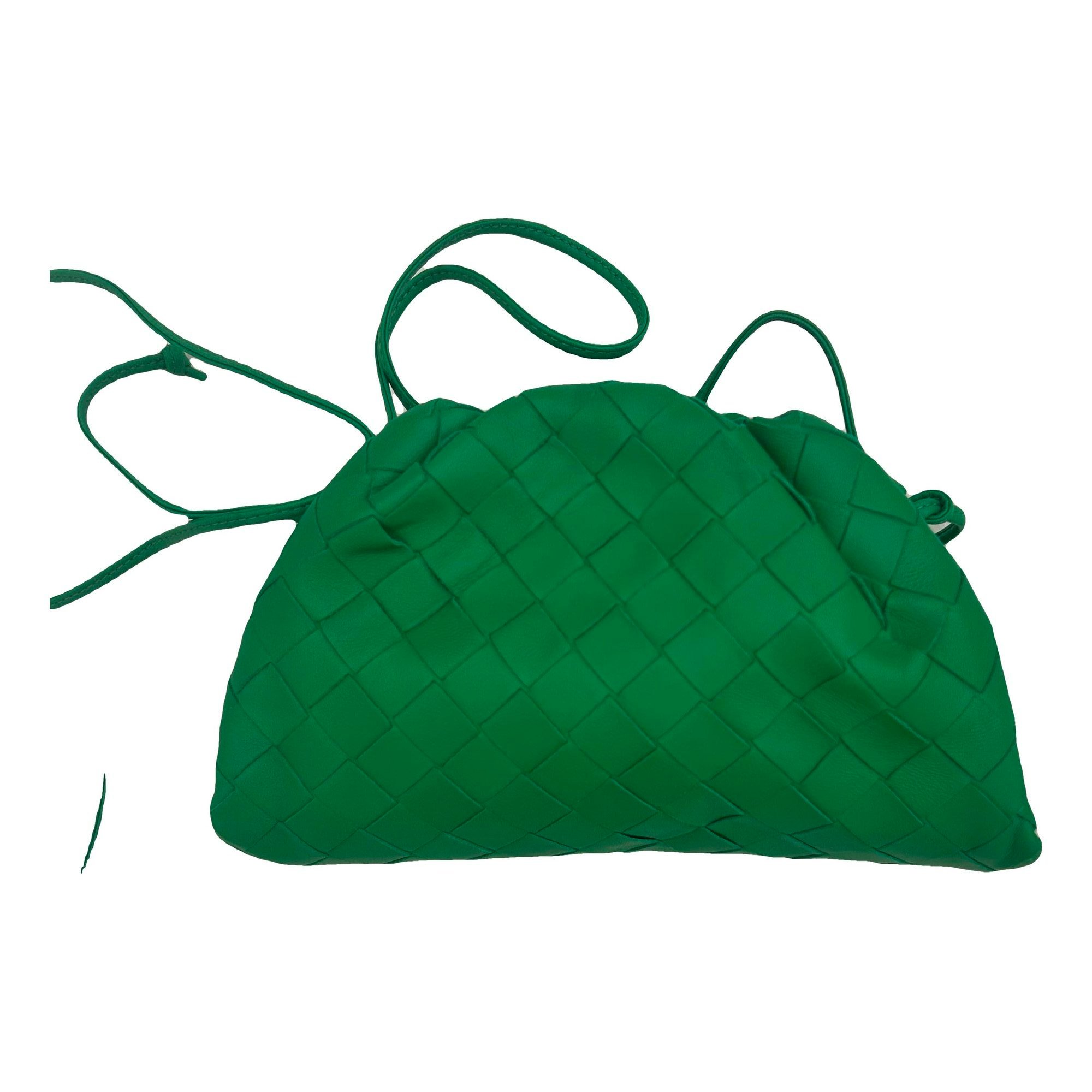 Pouch leather mini bag