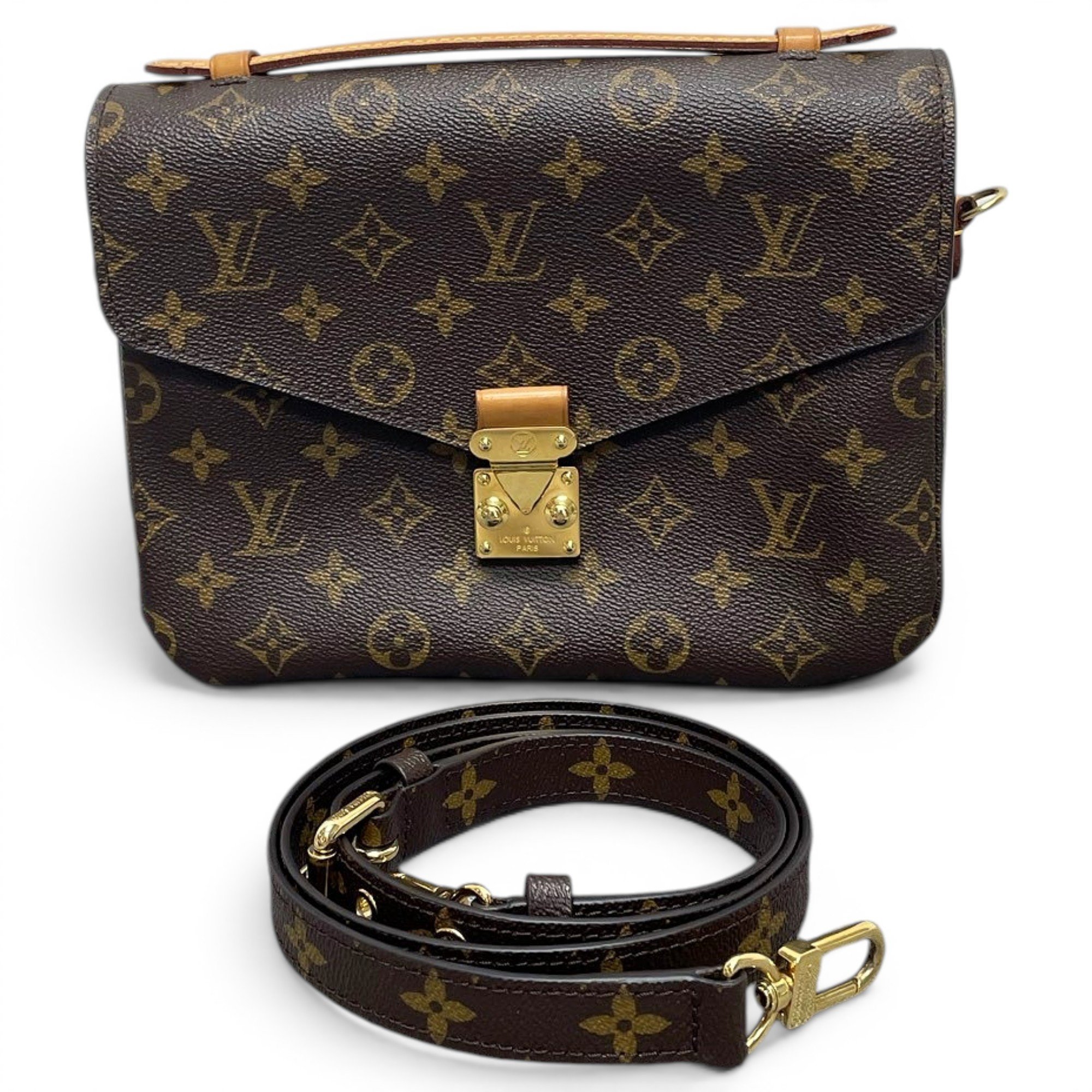 Metis leather handbag