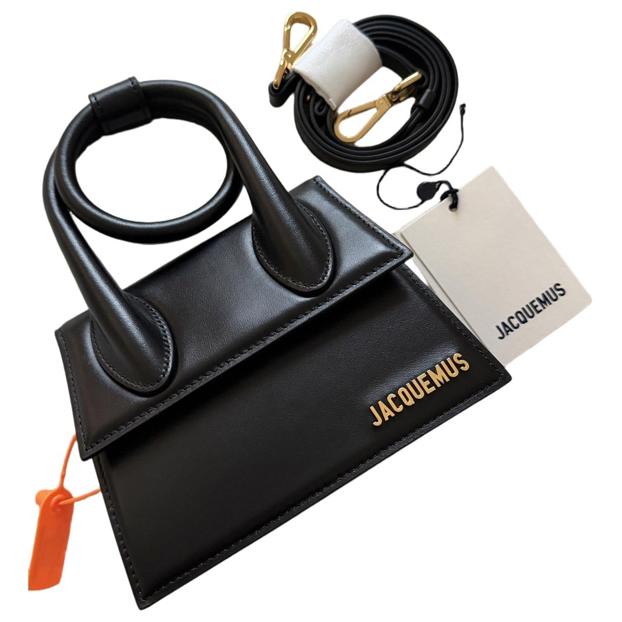 Jacquemus Le Chiquito Noeud leather handbag