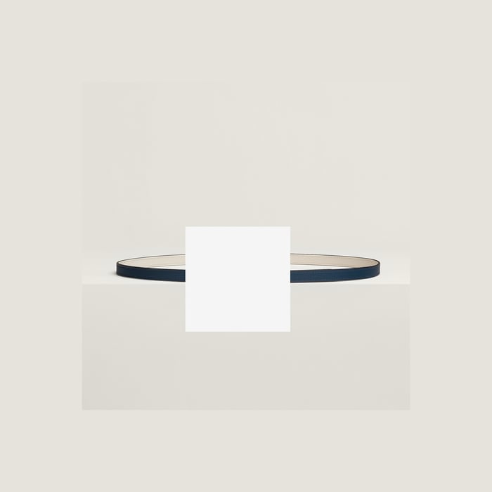 Carrousel Belt Buckle & Reversible Leather Strap 13 MM