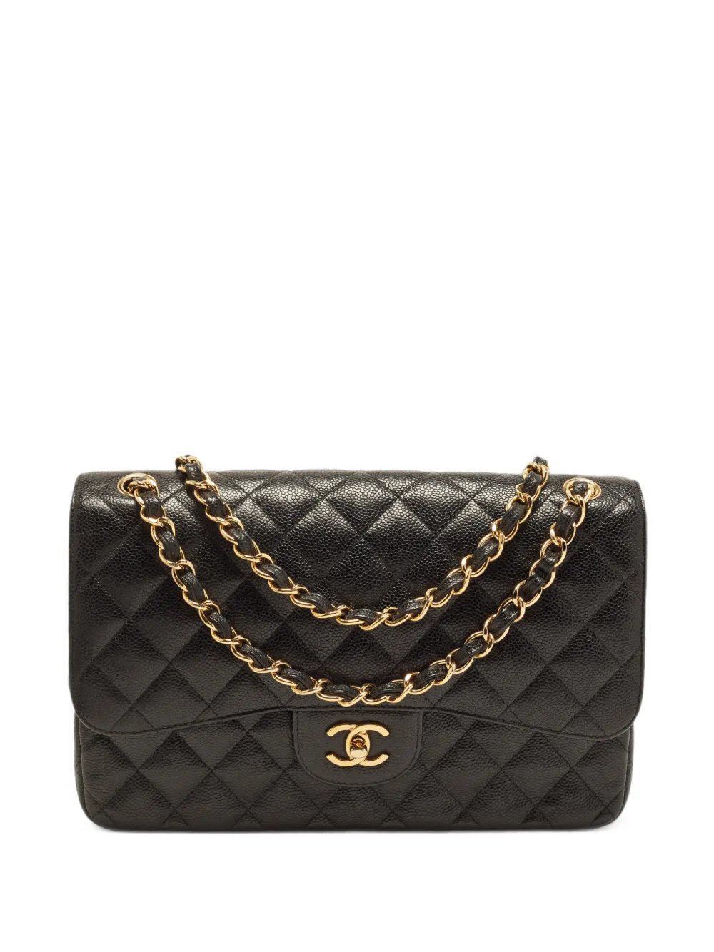 Jumbo Double Flap cross body bag