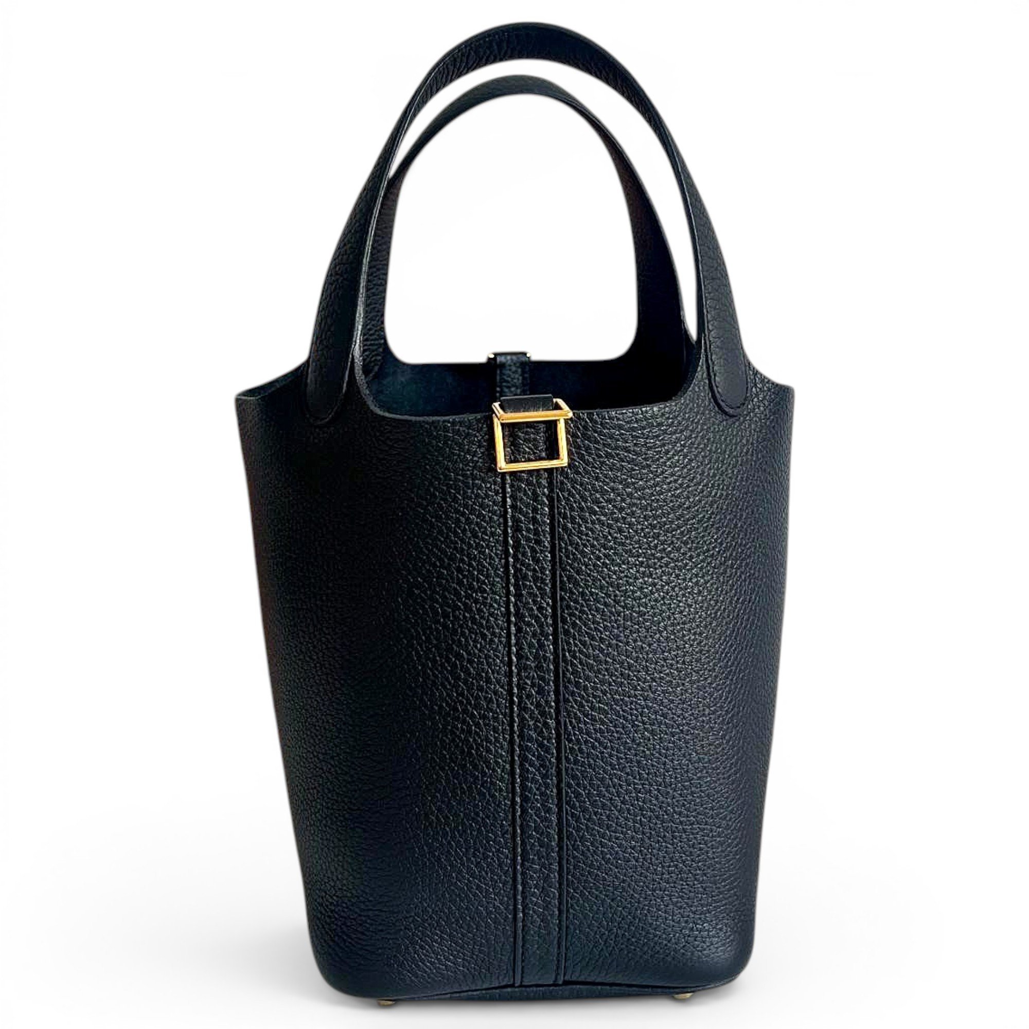 Picotin leather handbag