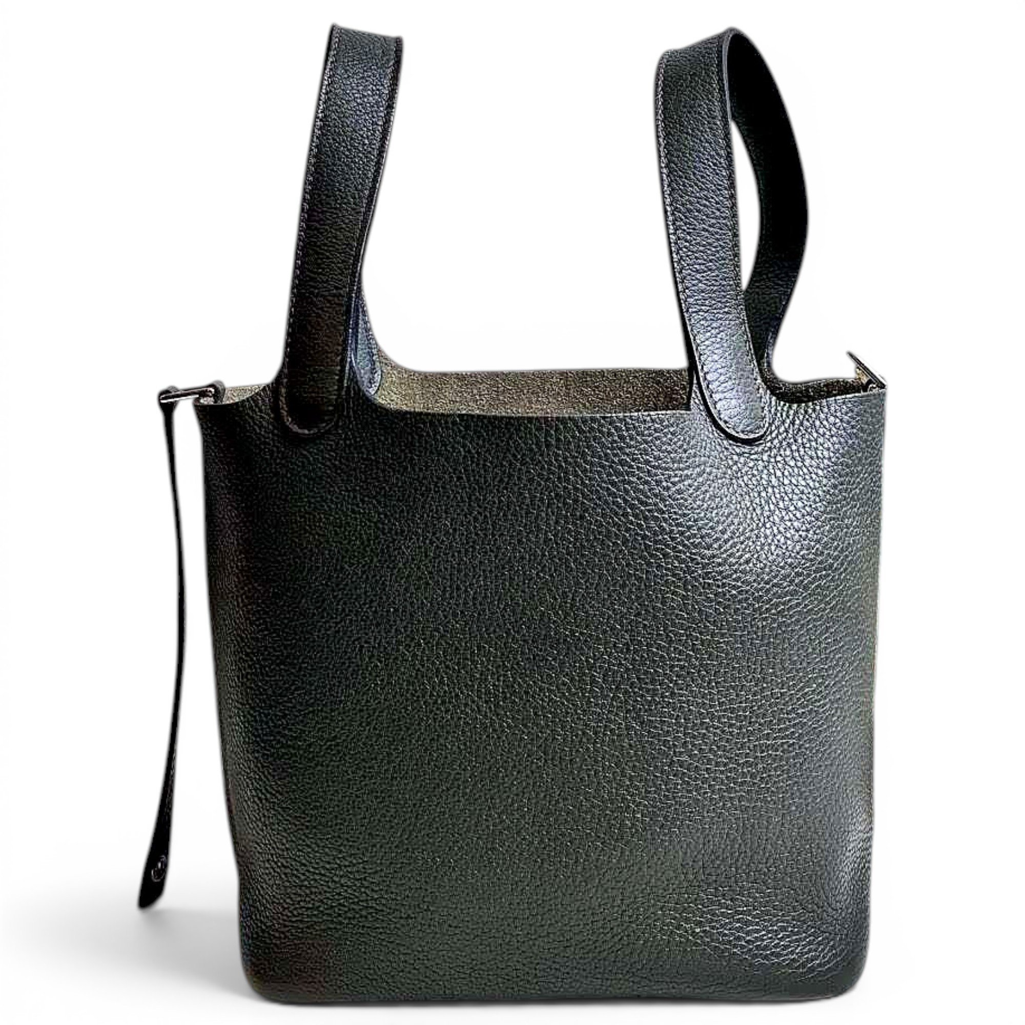 Picotin leather handbag