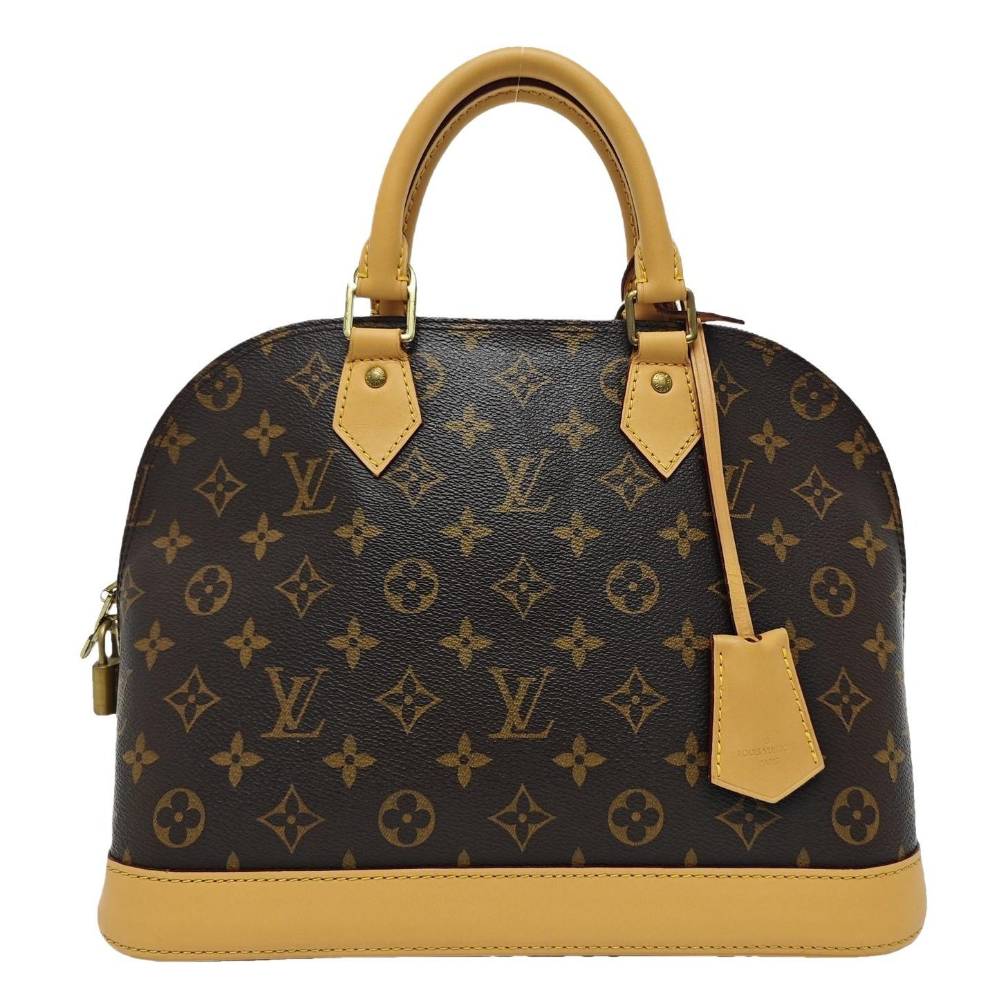 Alma leather handbag