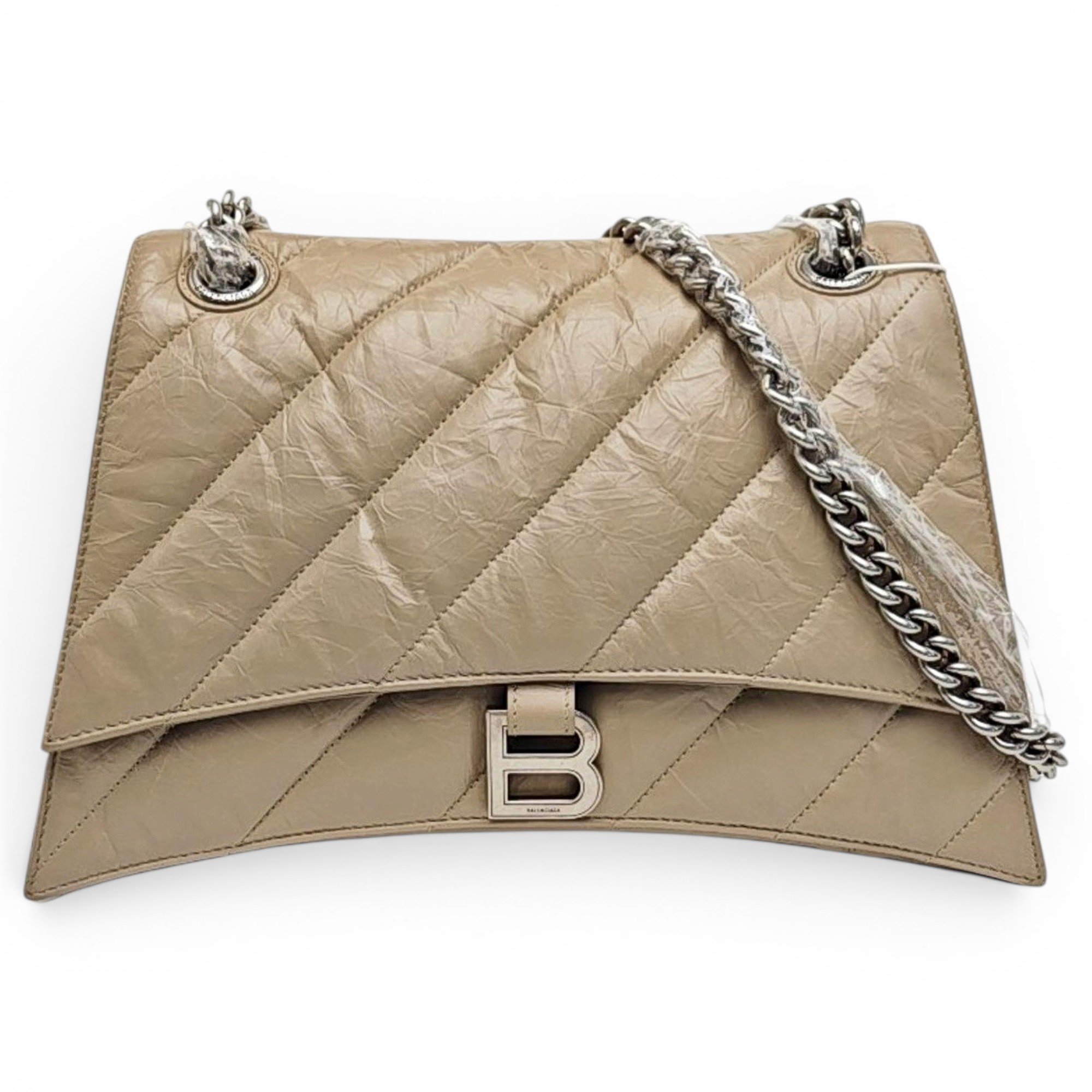 Balenciaga Crush leather handbag
