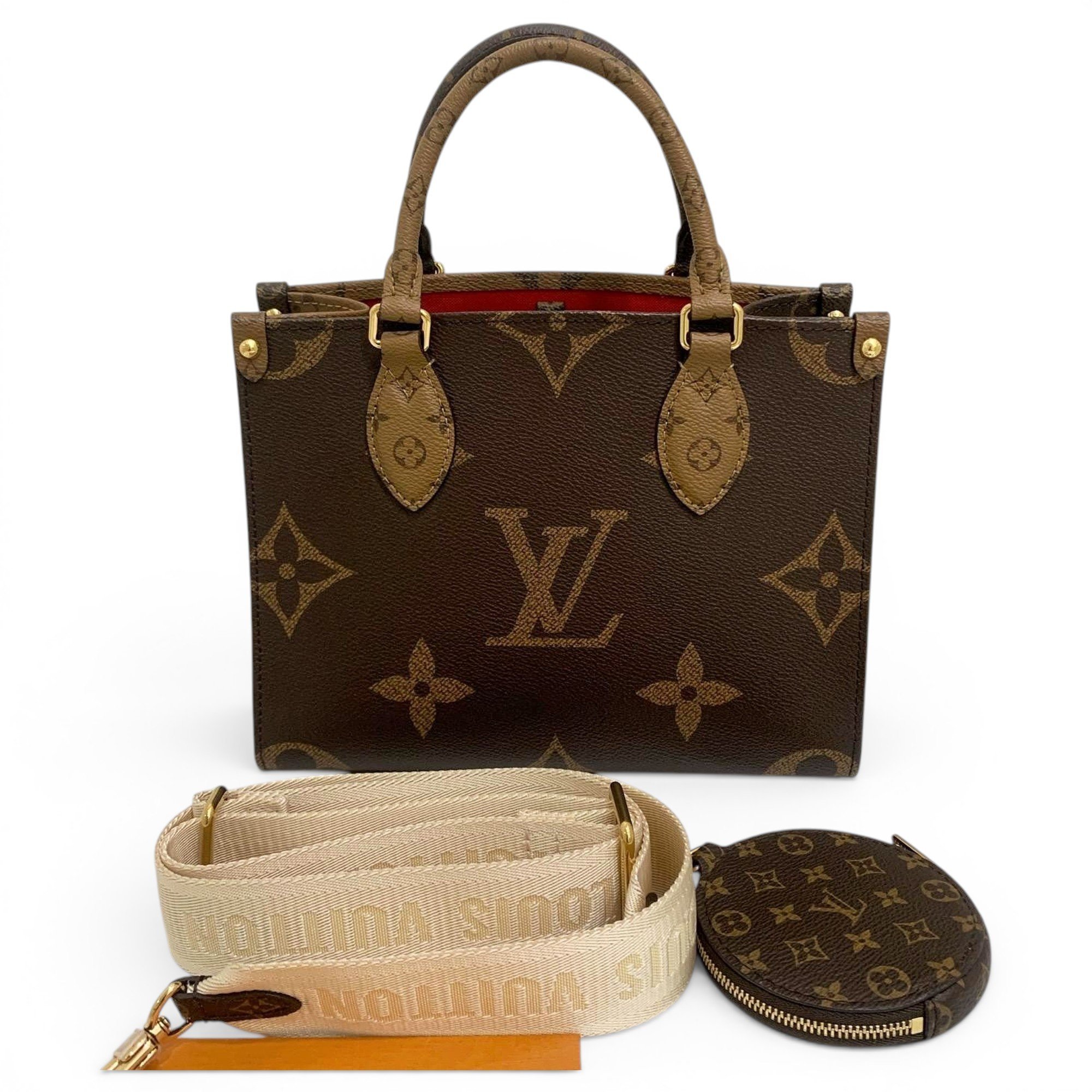 Louis Vuitton Onthego leather tote