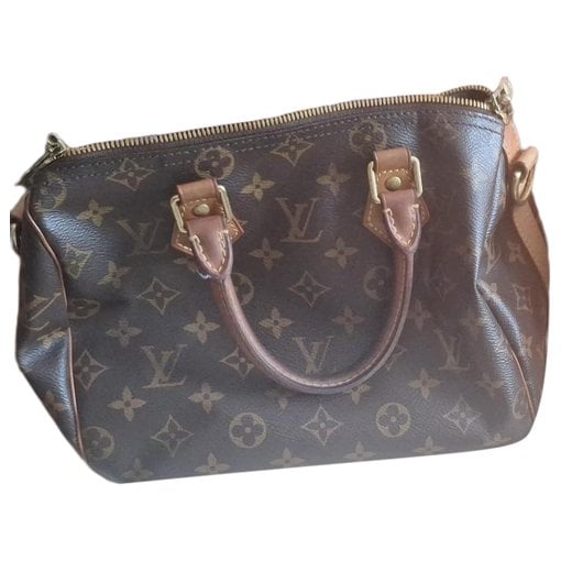 Speedy leather handbag
