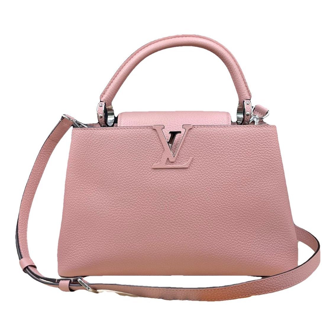 Capucines leather handbag