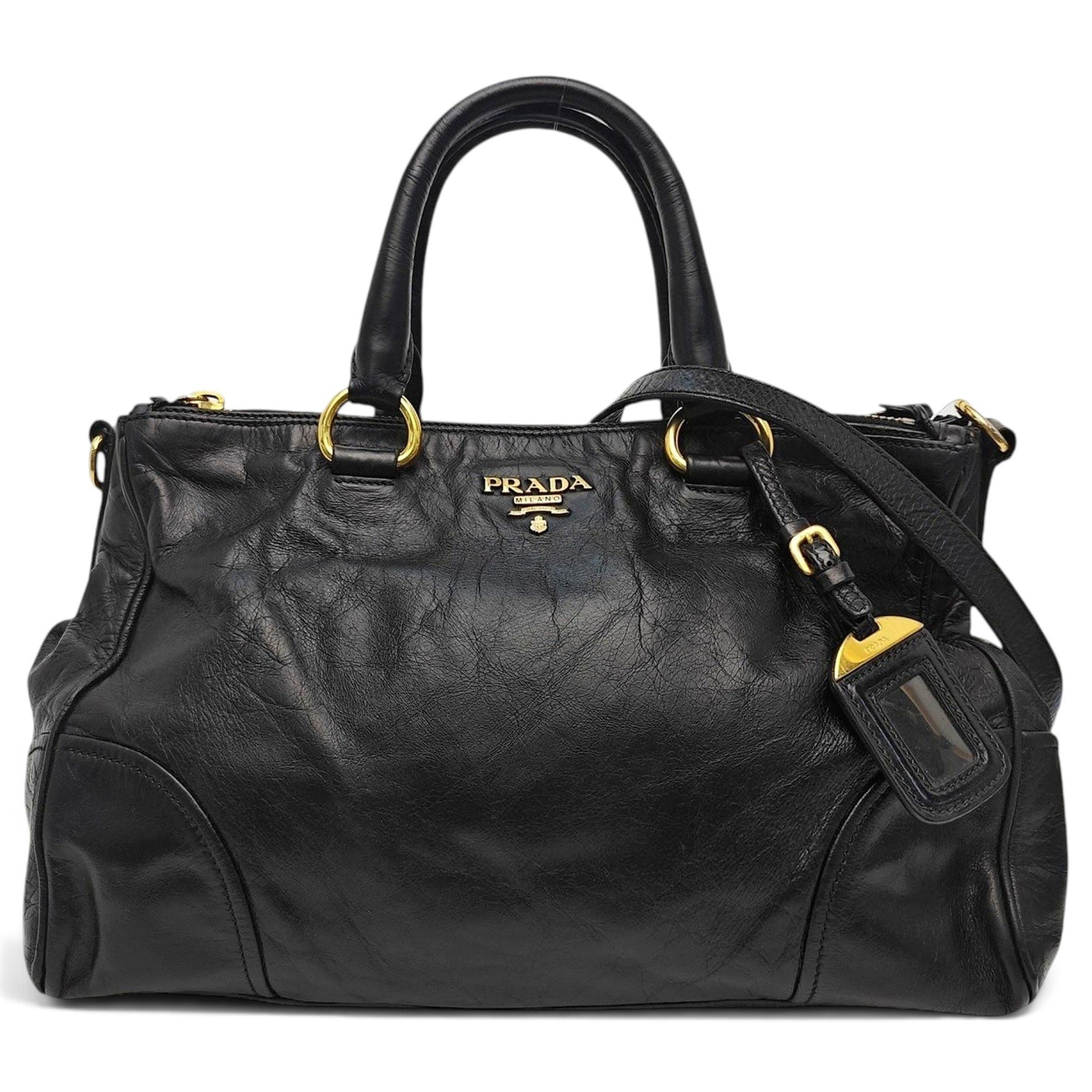 Leather handbag