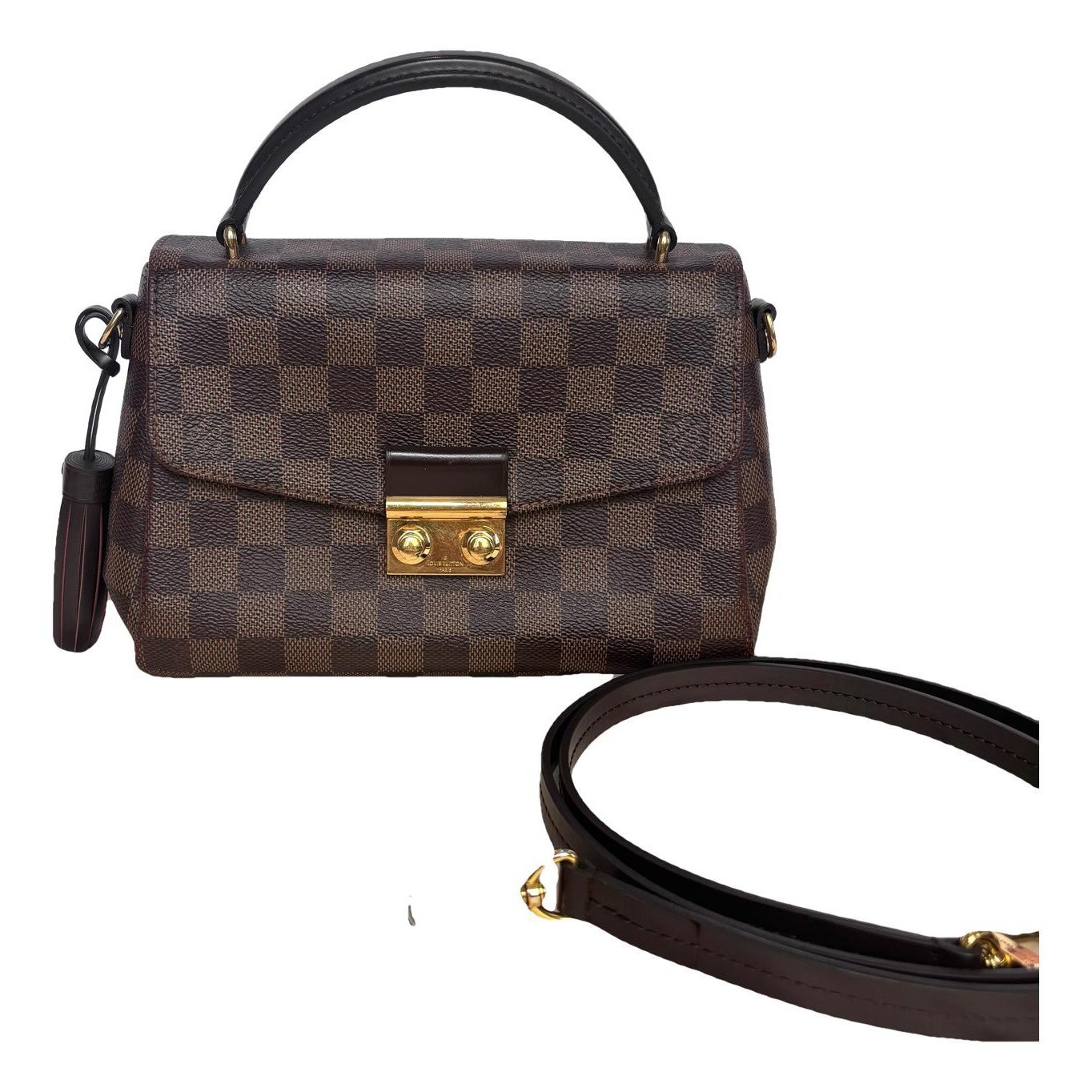 Croisette leather handbag