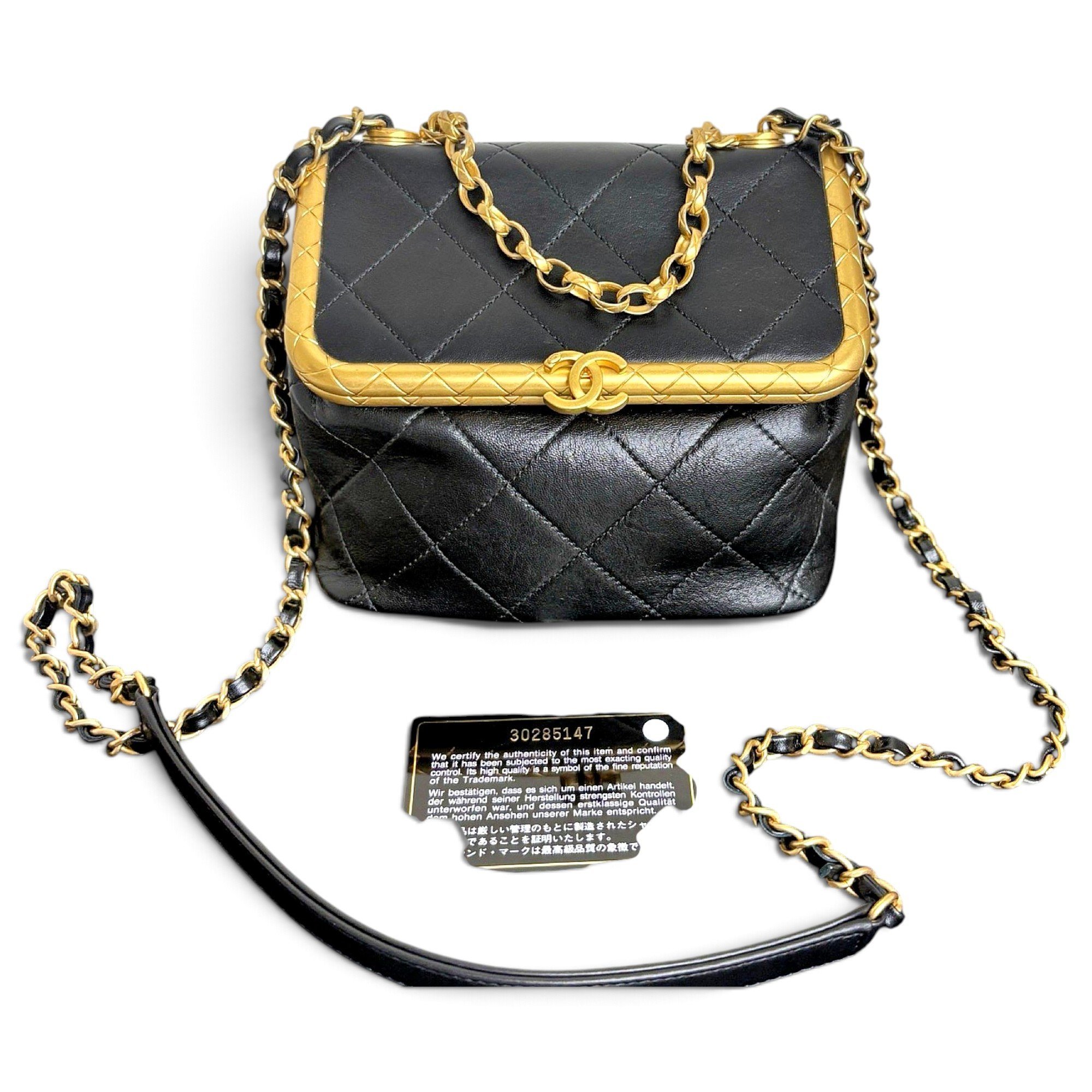Leather handbag