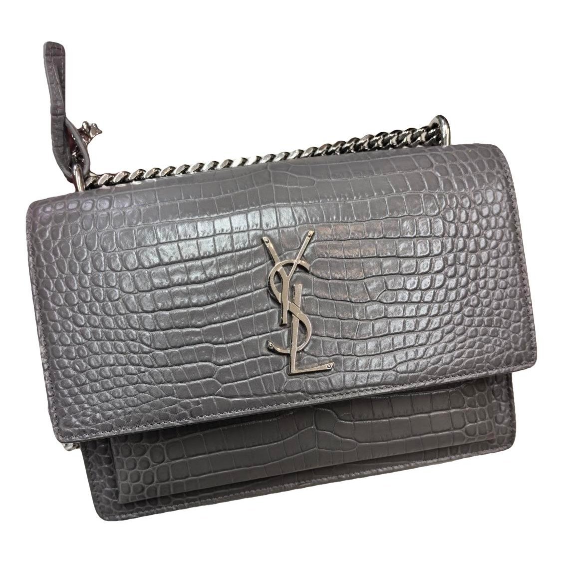 Sunset leather crossbody bag