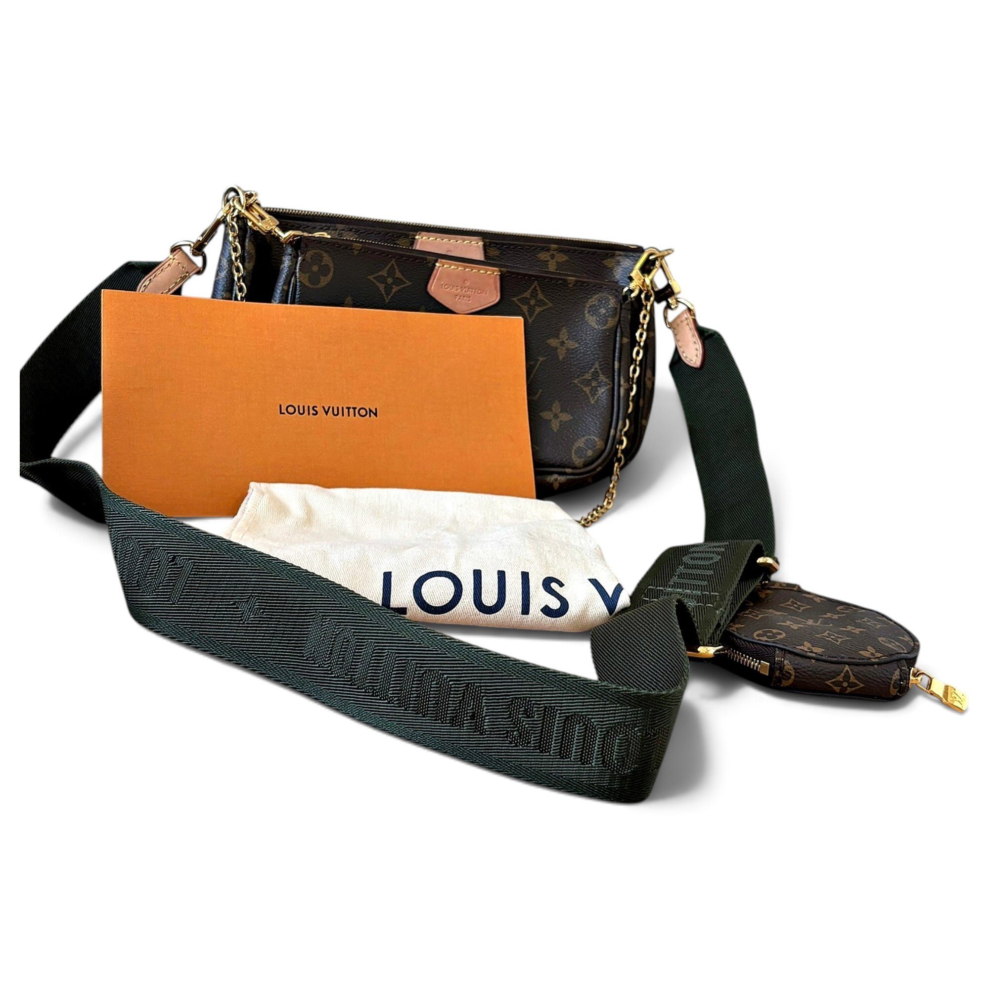Multi Pochette Accessoires leather handbag