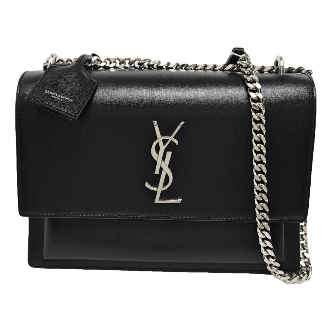 Sunset leather crossbody bag