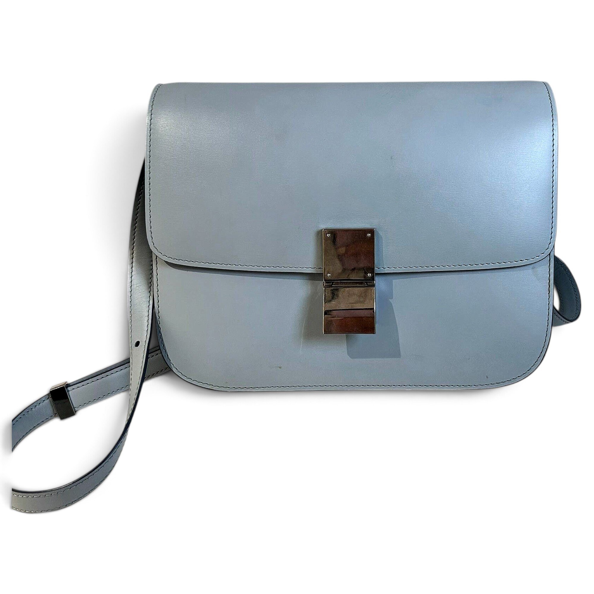 Classic leather handbag