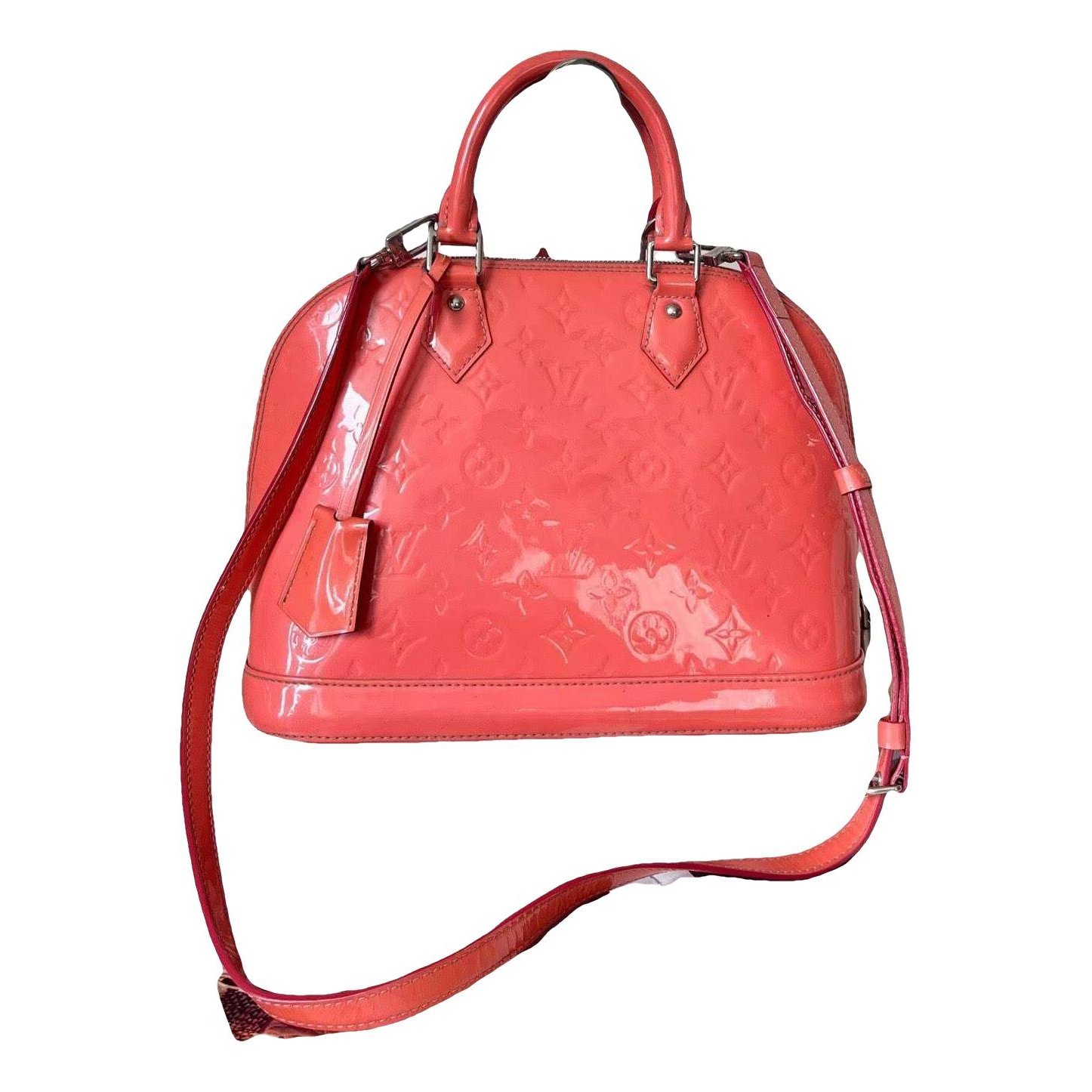 Alma patent leather handbag