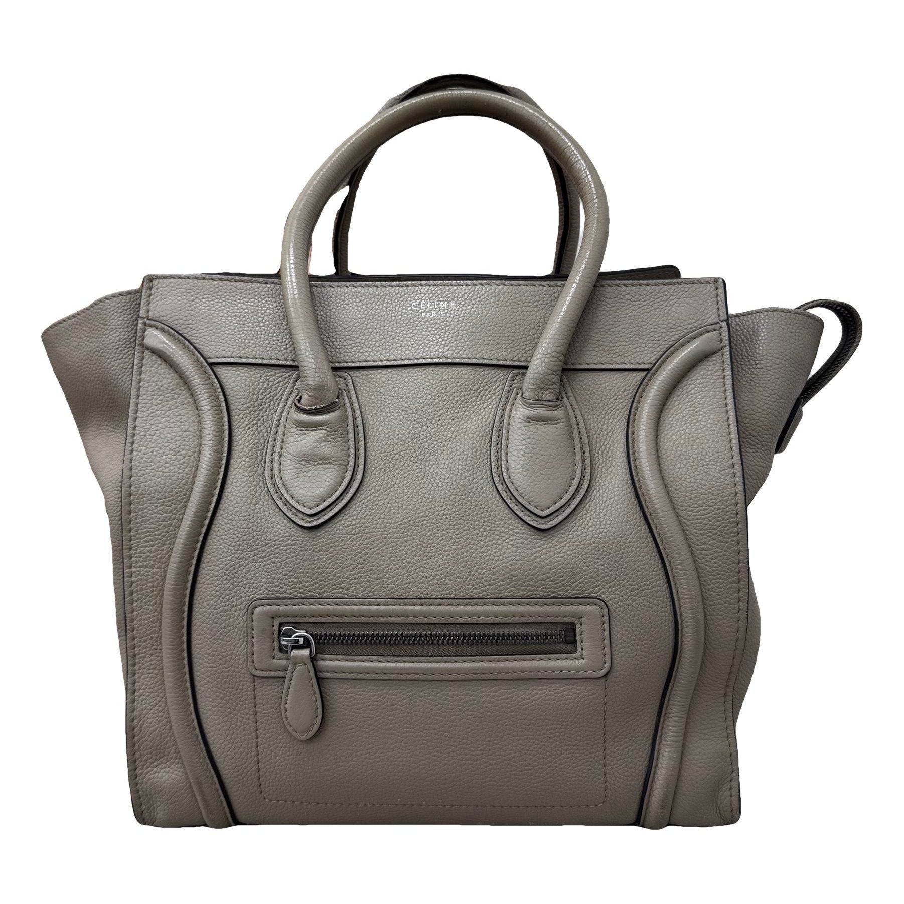 Luggage leather handbag
