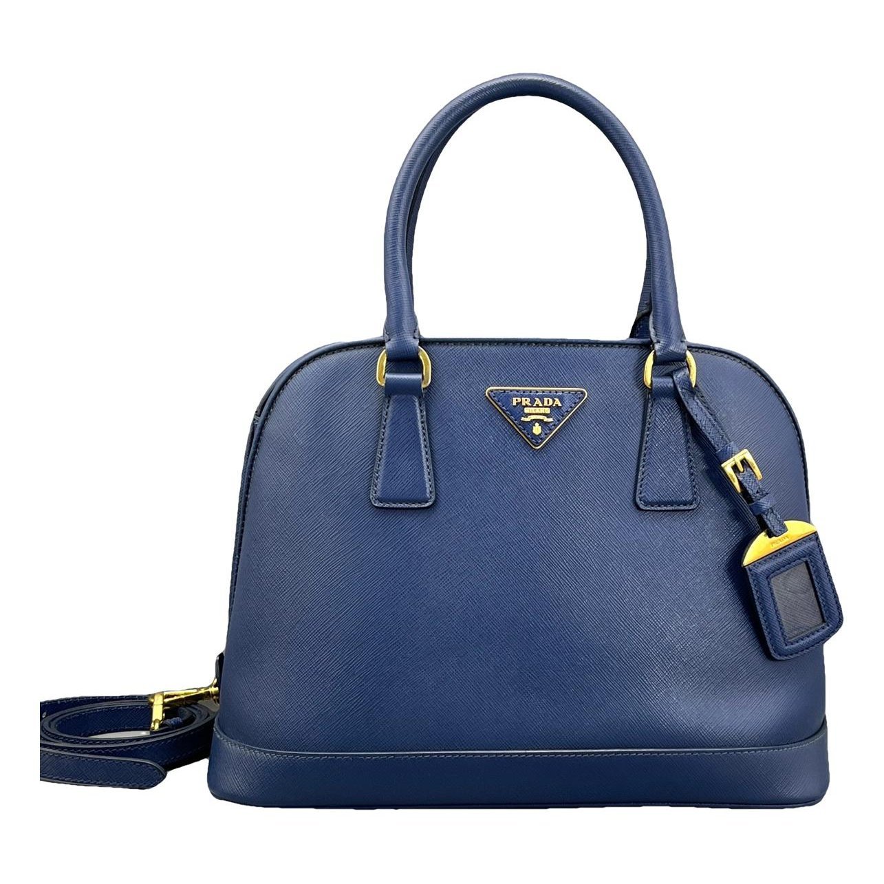 Promenade leather handbag