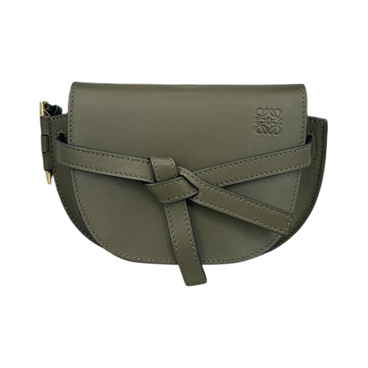 Gate leather crossbody bag