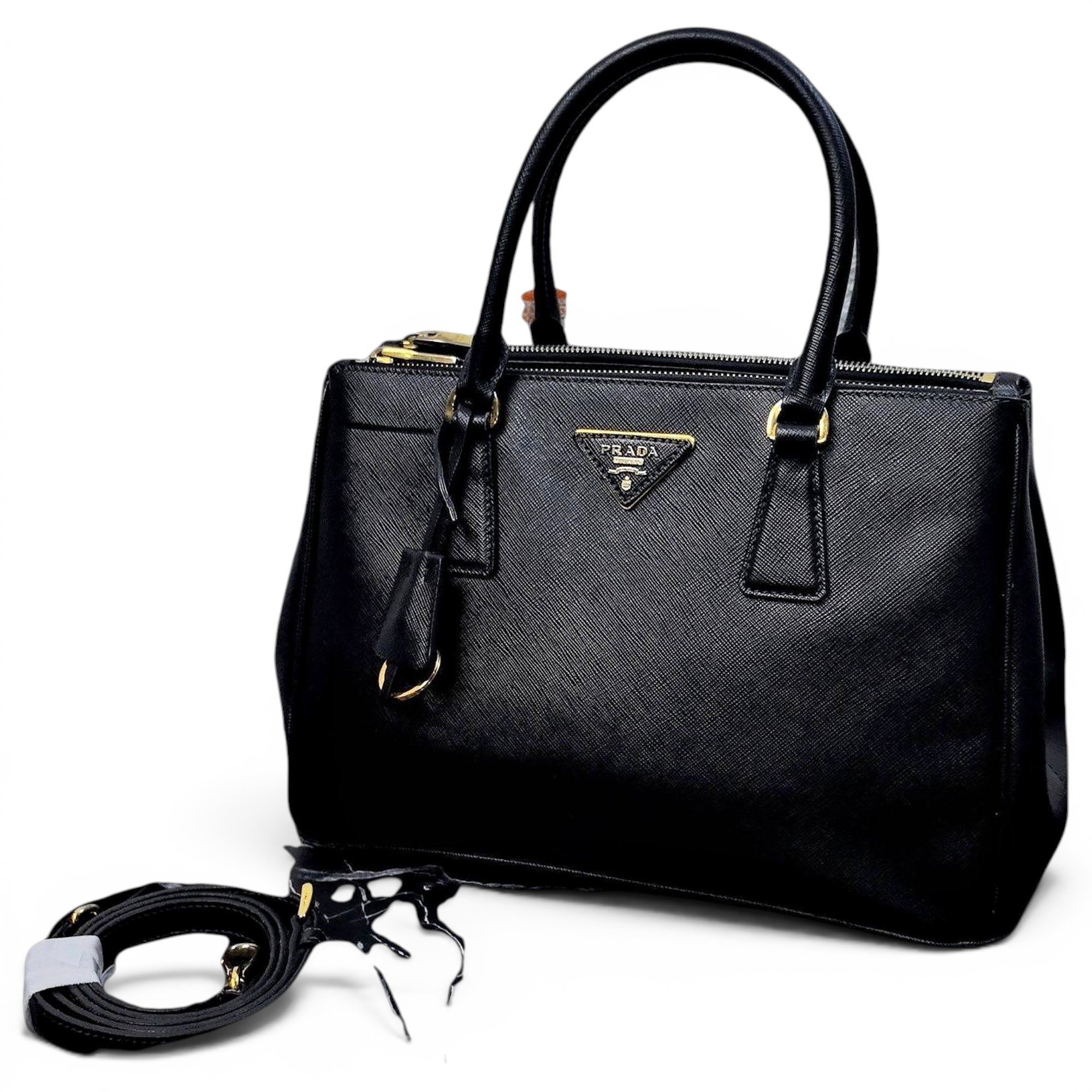 Galleria leather handbag