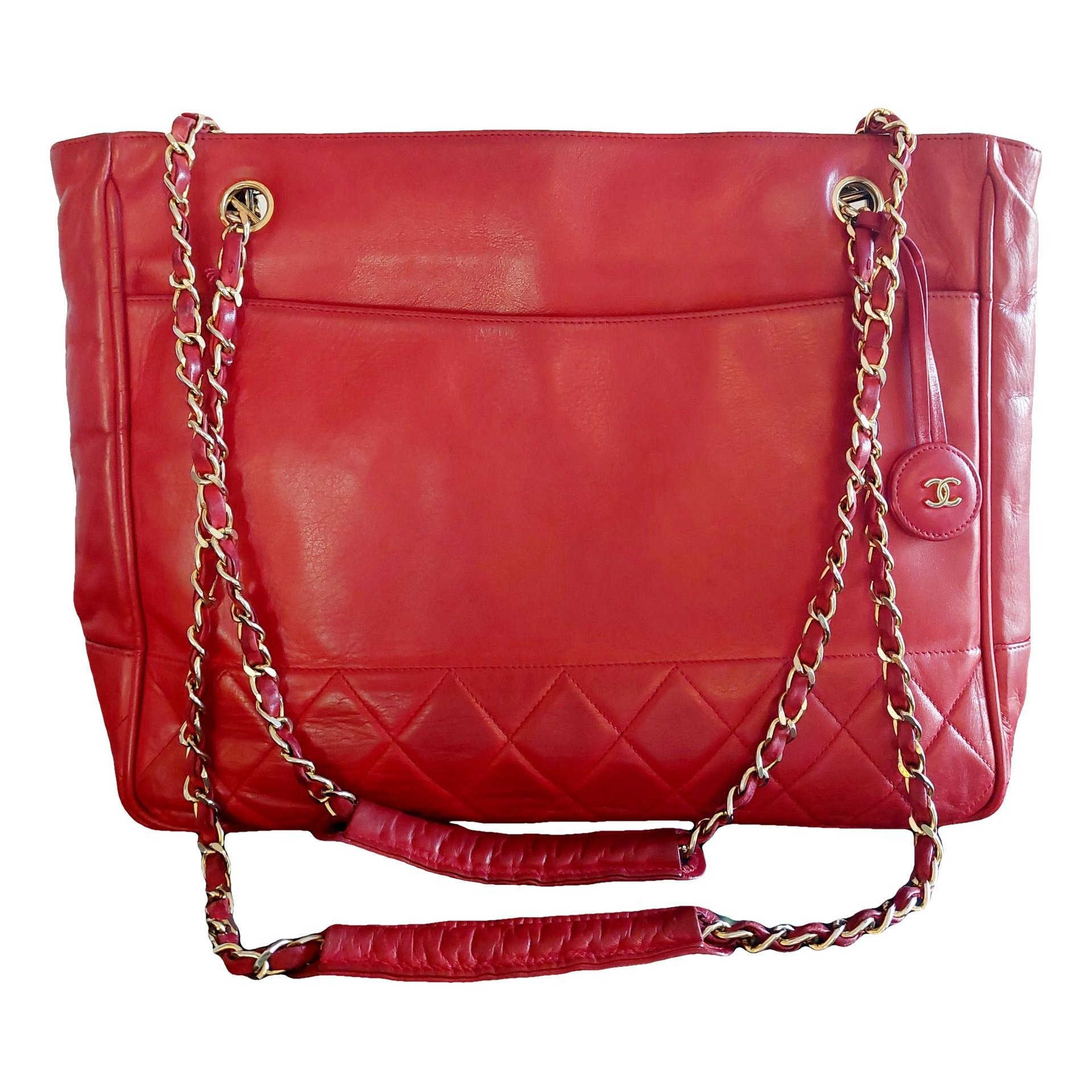 Petite Shopping Tote leather tote