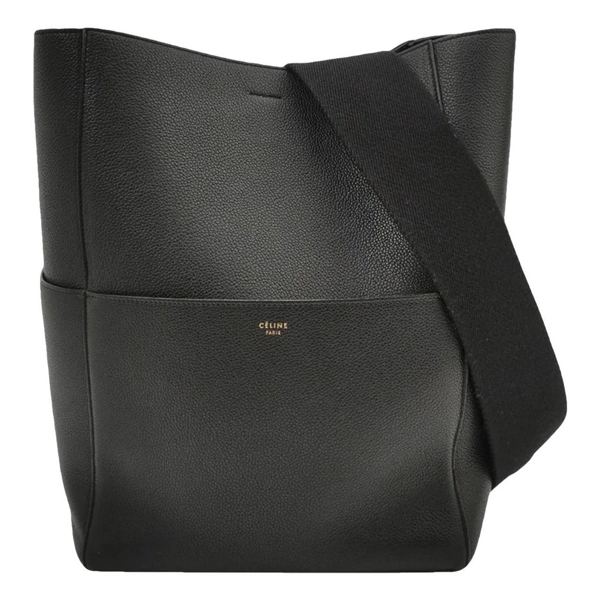 Seau Sangle leather tote