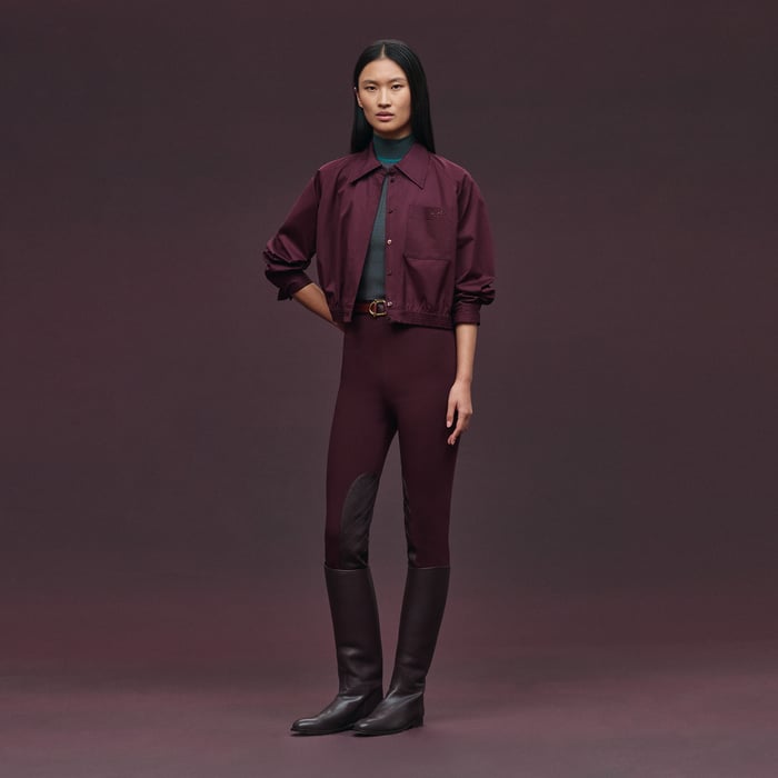 Rouge Bordeaux Shirt Jacket