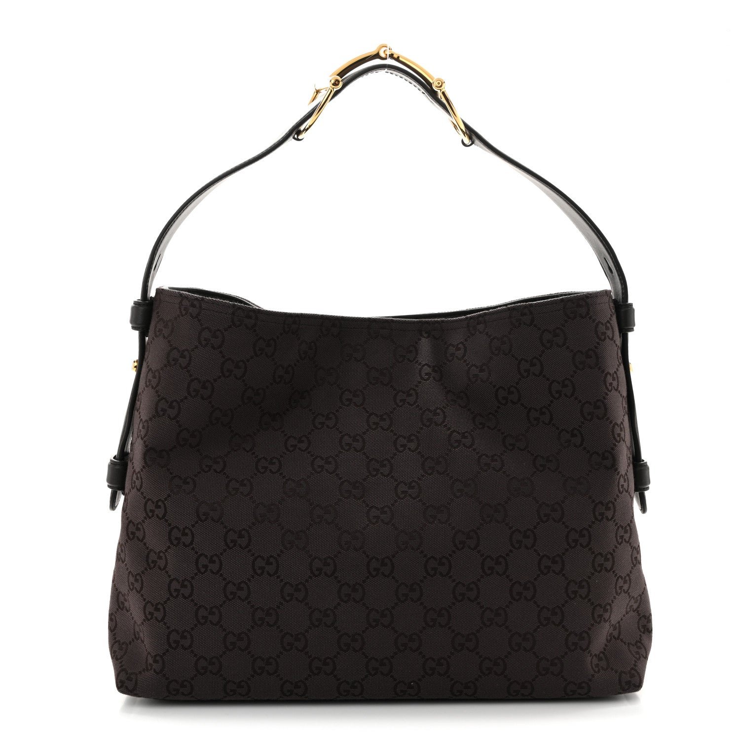 Gucci GG Supreme Monogram Large Beatrix Tote Dark Brown