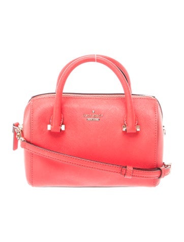 Saffiano Leather Top Handle Bag