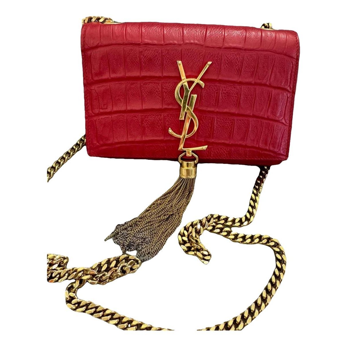 Pompom Kate leather crossbody bag