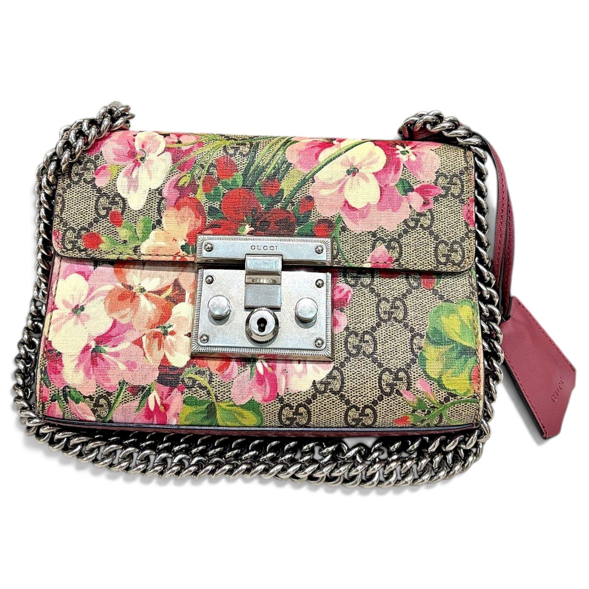 Padlock cloth handbag