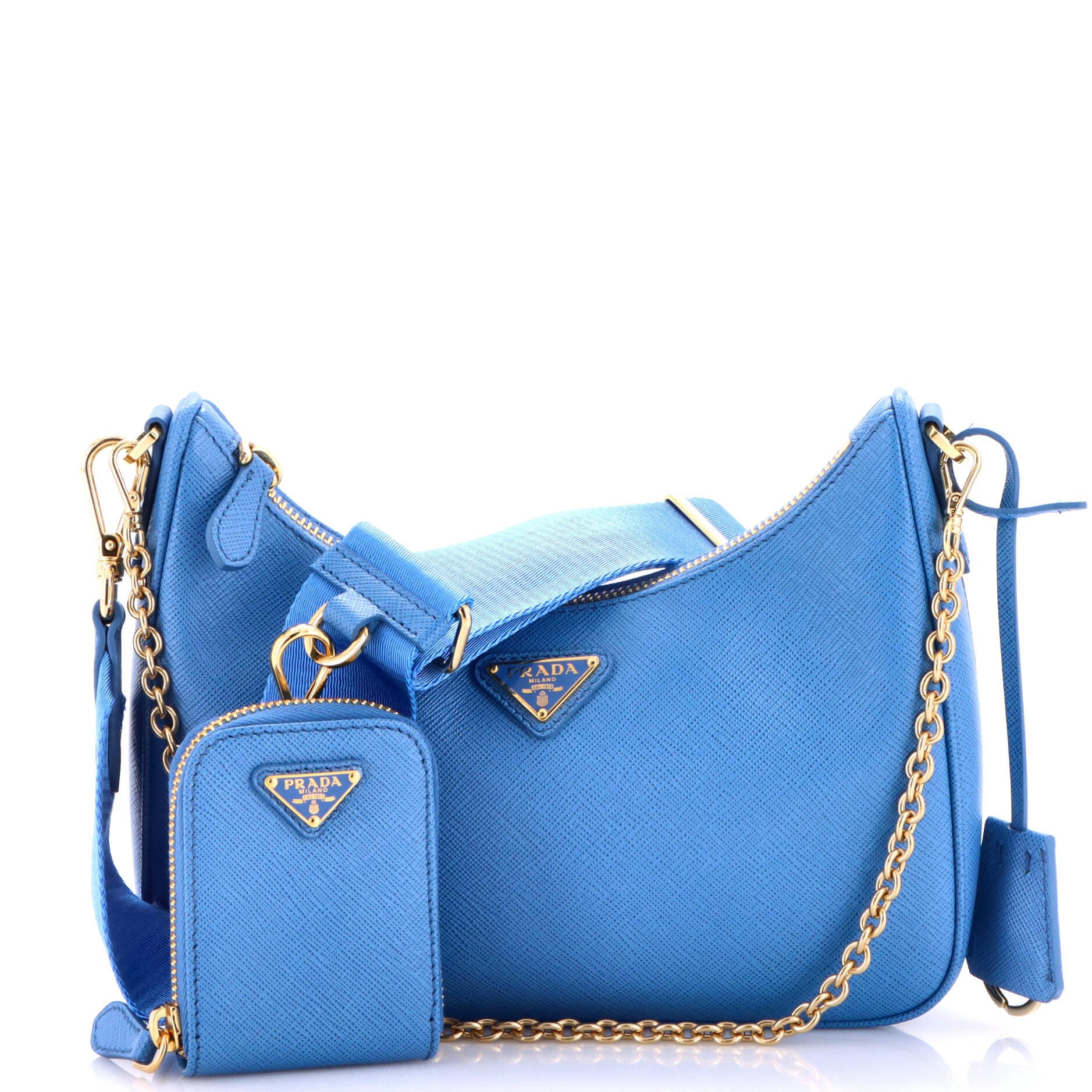 Re-Edition 2005 Shoulder Bag Saffiano Leather Small