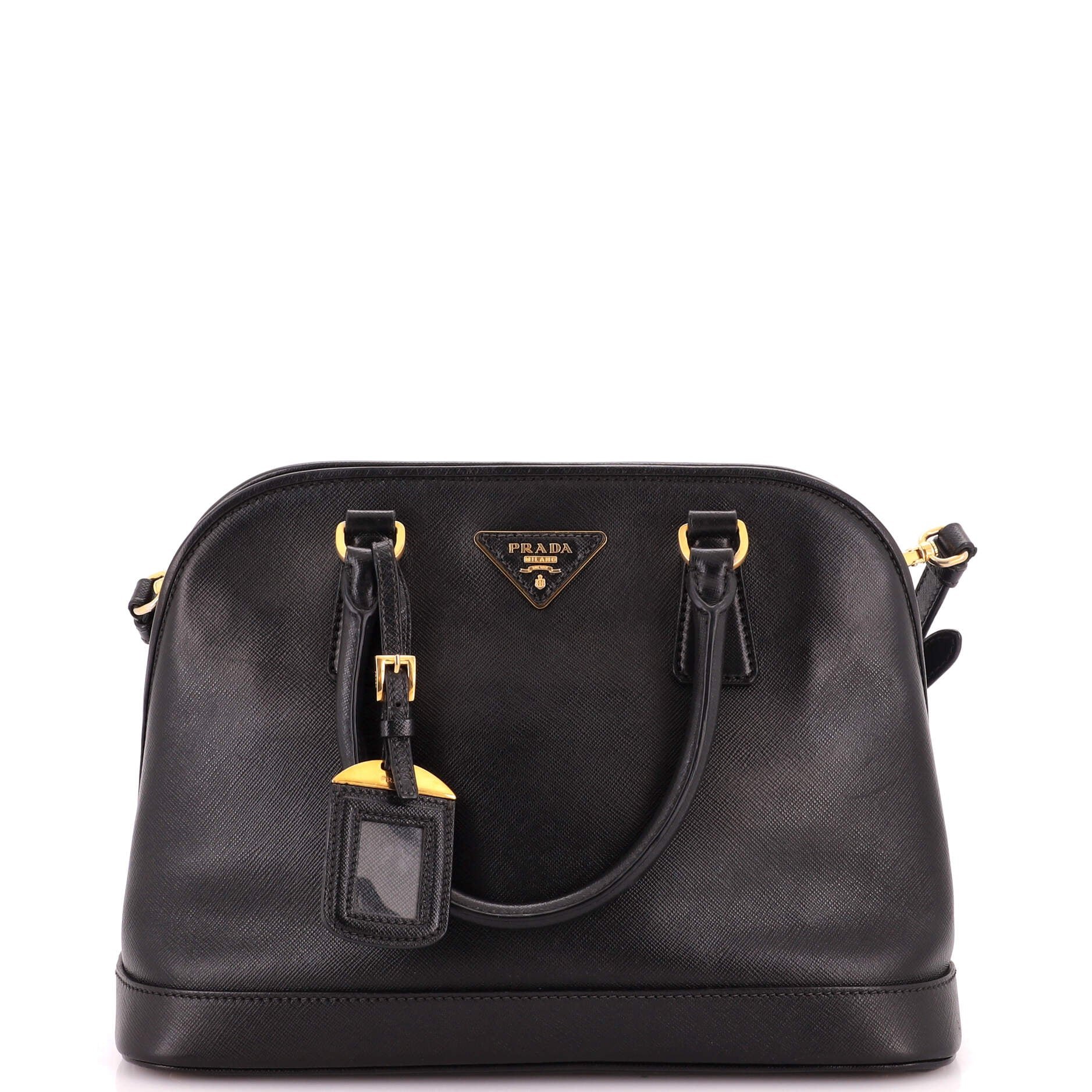 Open Promenade Bag Saffiano Leather Medium