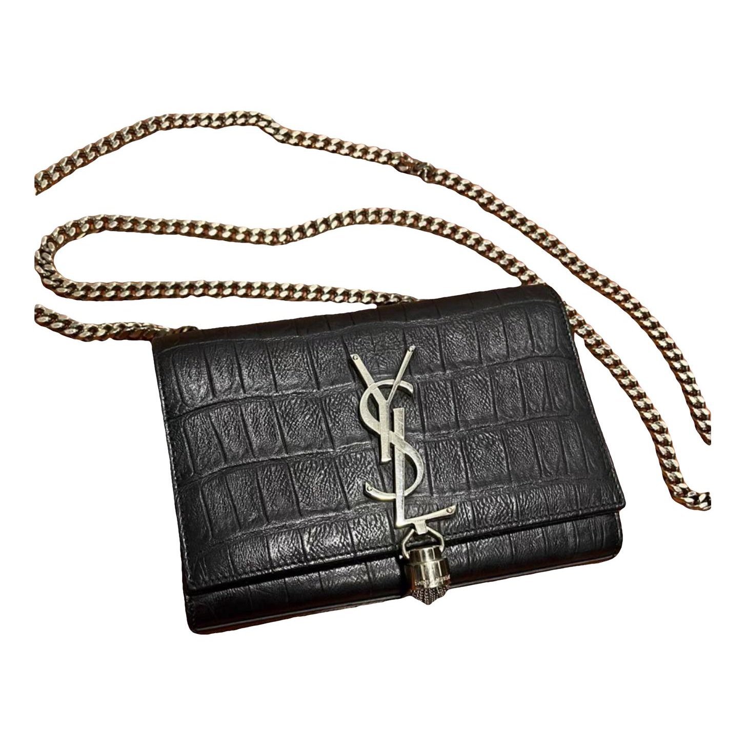 Pompom Kate leather crossbody bag