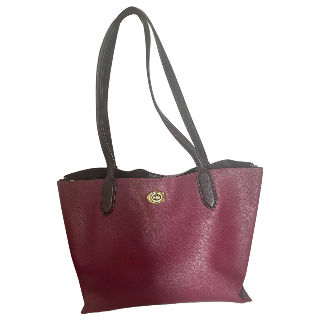 Leather tote