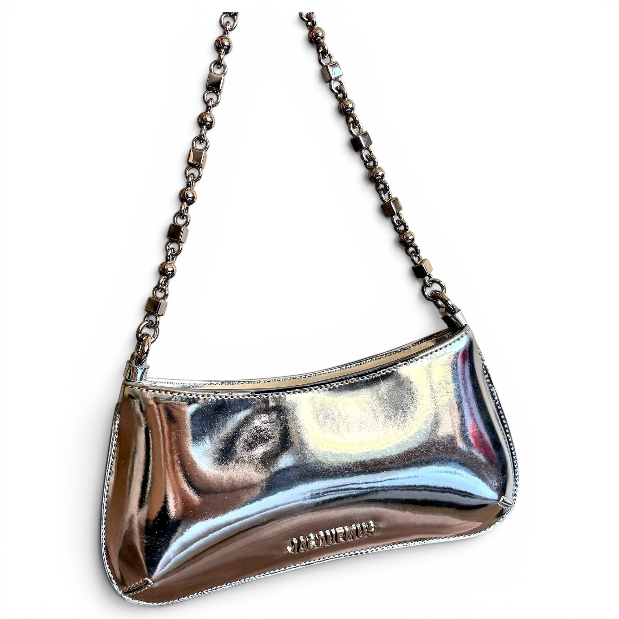 Jacquemus Le Bisou patent leather mini bag