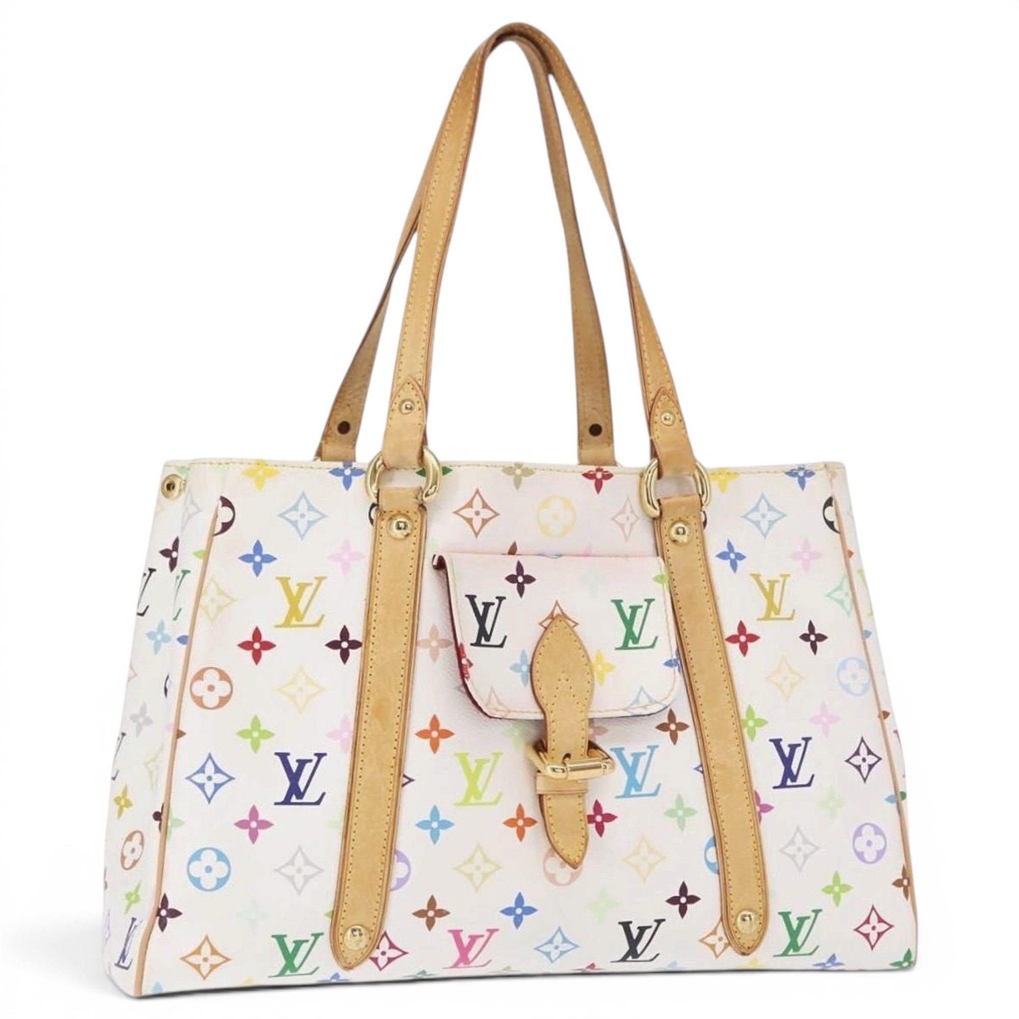 Leather tote