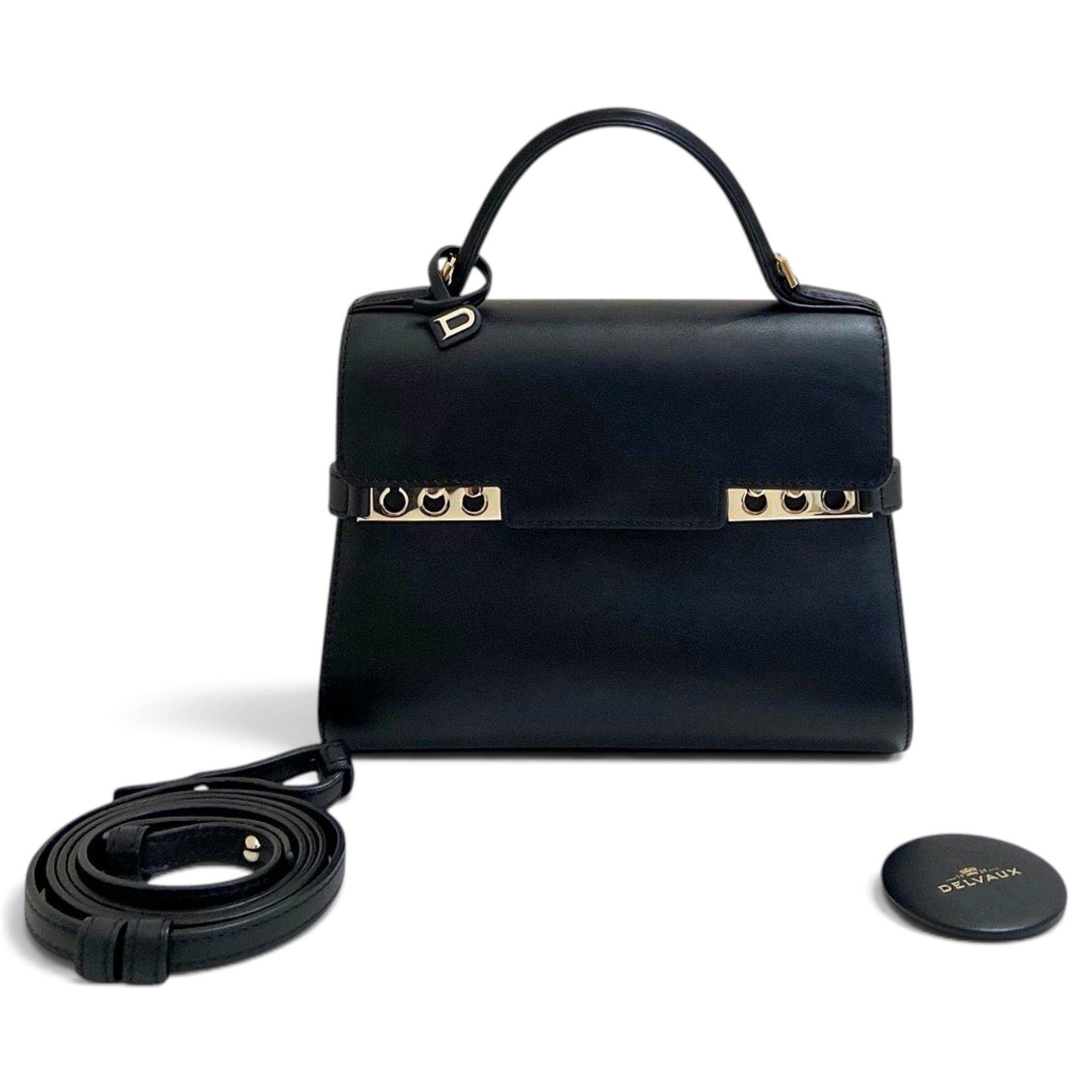 Tempête leather handbag